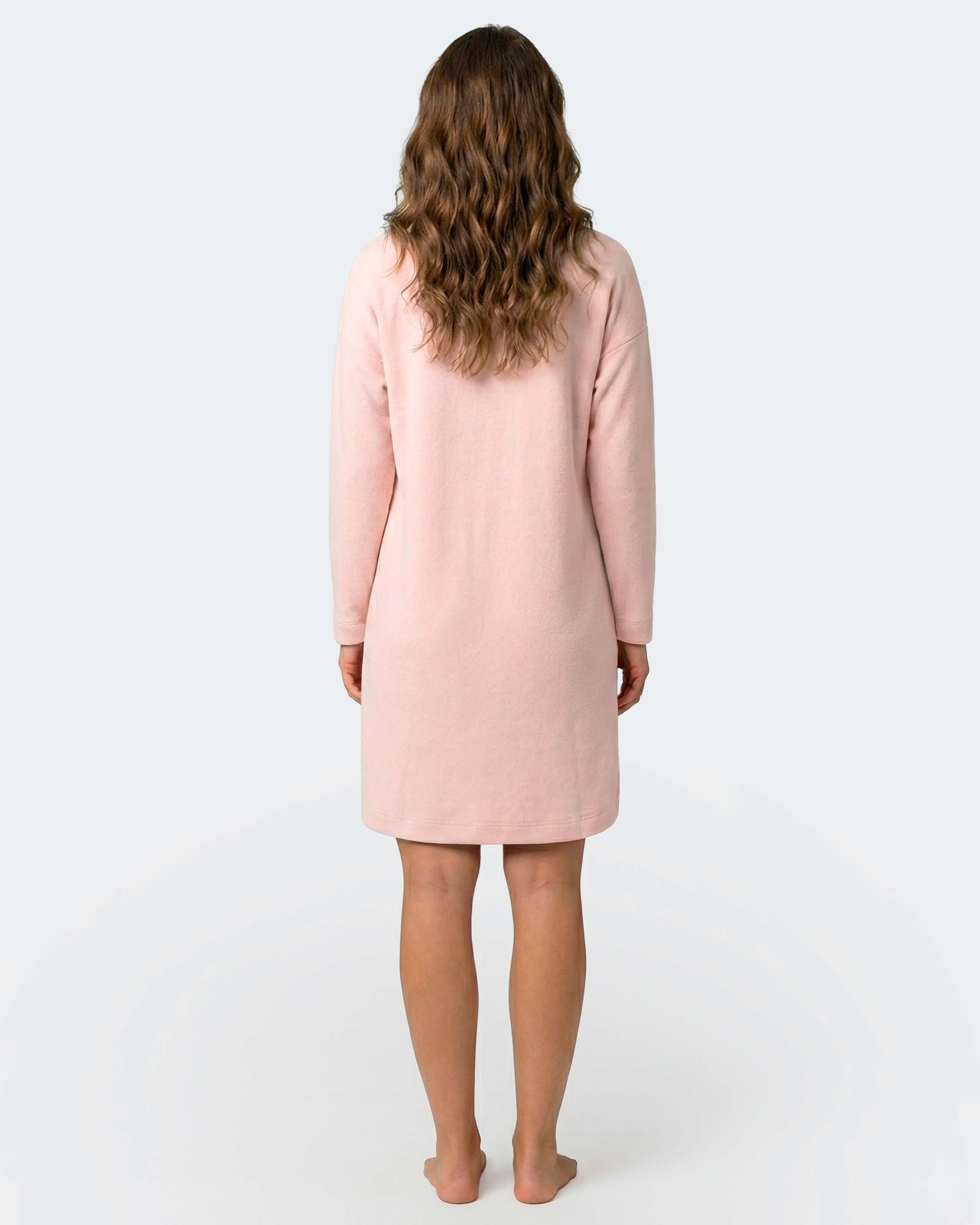Vestido de mujer en modal - Impetus - Salmón Salmón-6