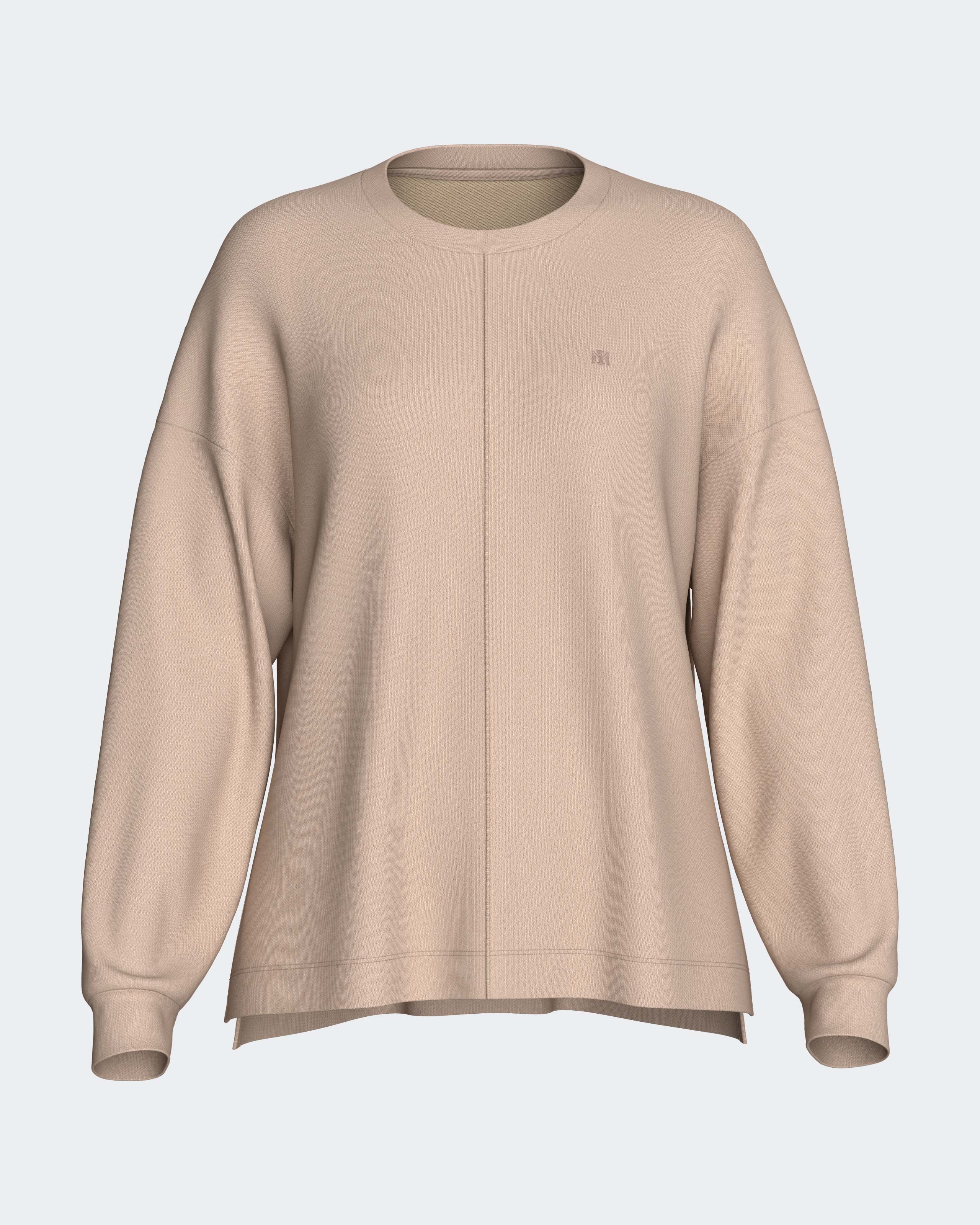 Camiseta de mujer en lyocell - Impetus - Beige Beige-1
