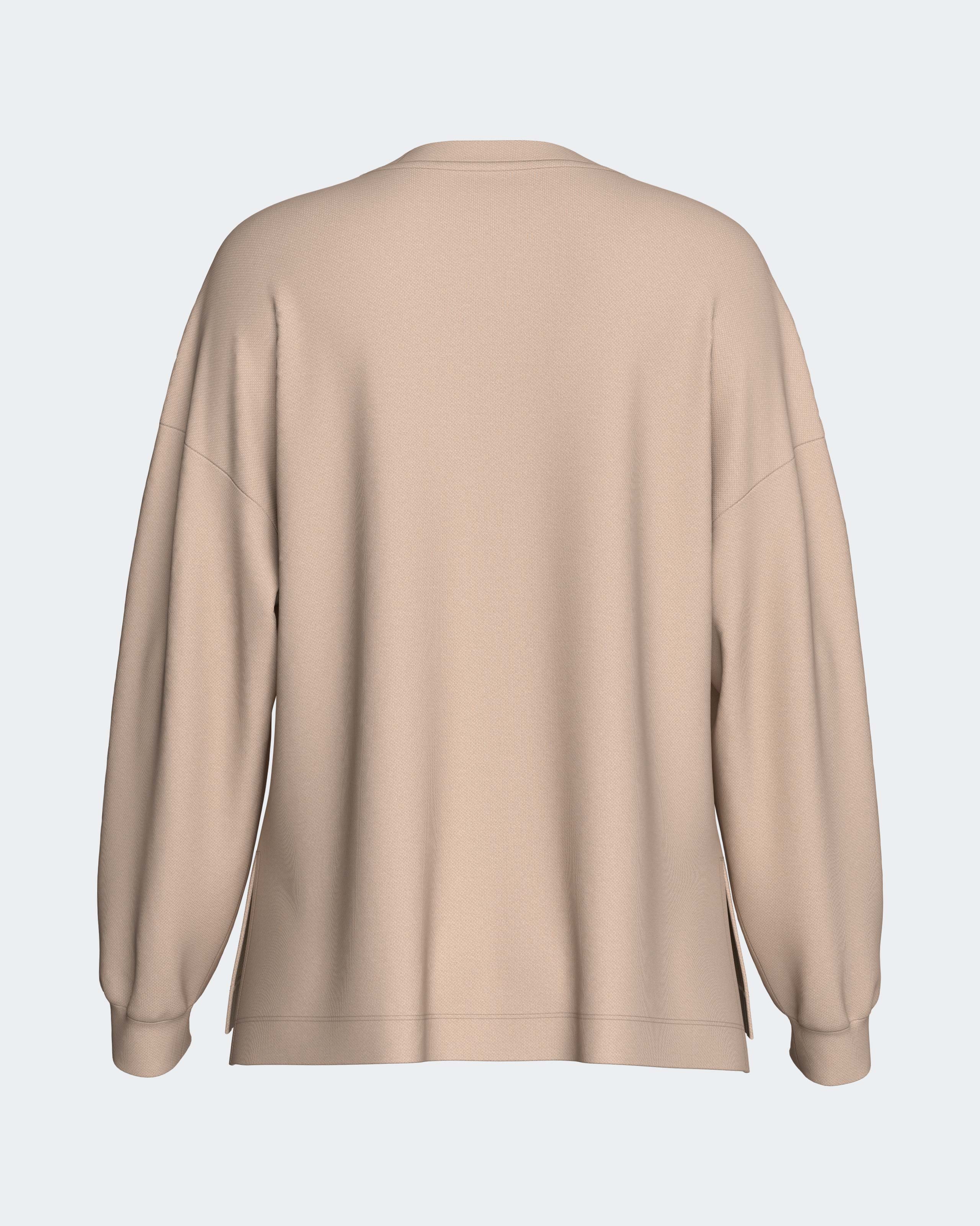 Camiseta de mujer en lyocell - Impetus - Beige Beige-5