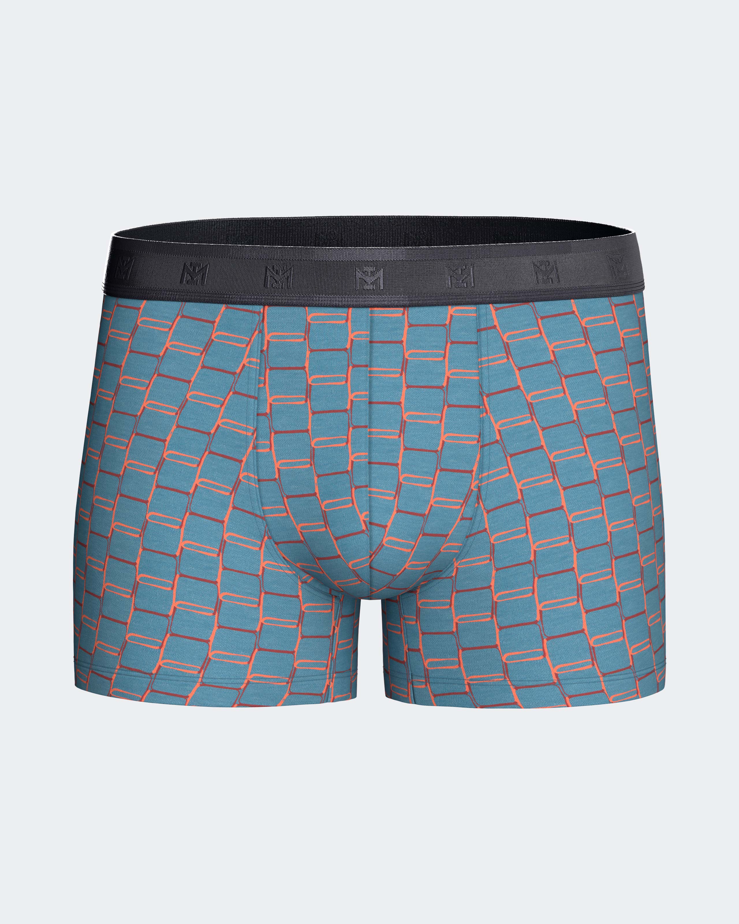 Imagen 1 de Bóxer de hombre en algodón modal Azul Océano