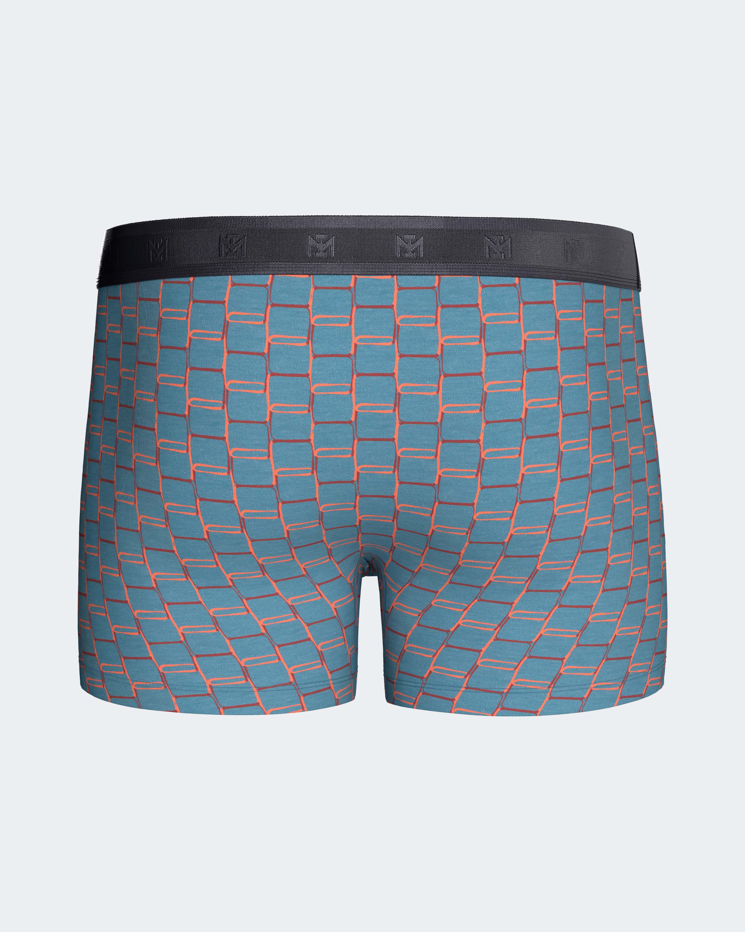 Imagen 6 de Bóxer de hombre en algodón modal - Impetus - Azul Océano Azul Océano