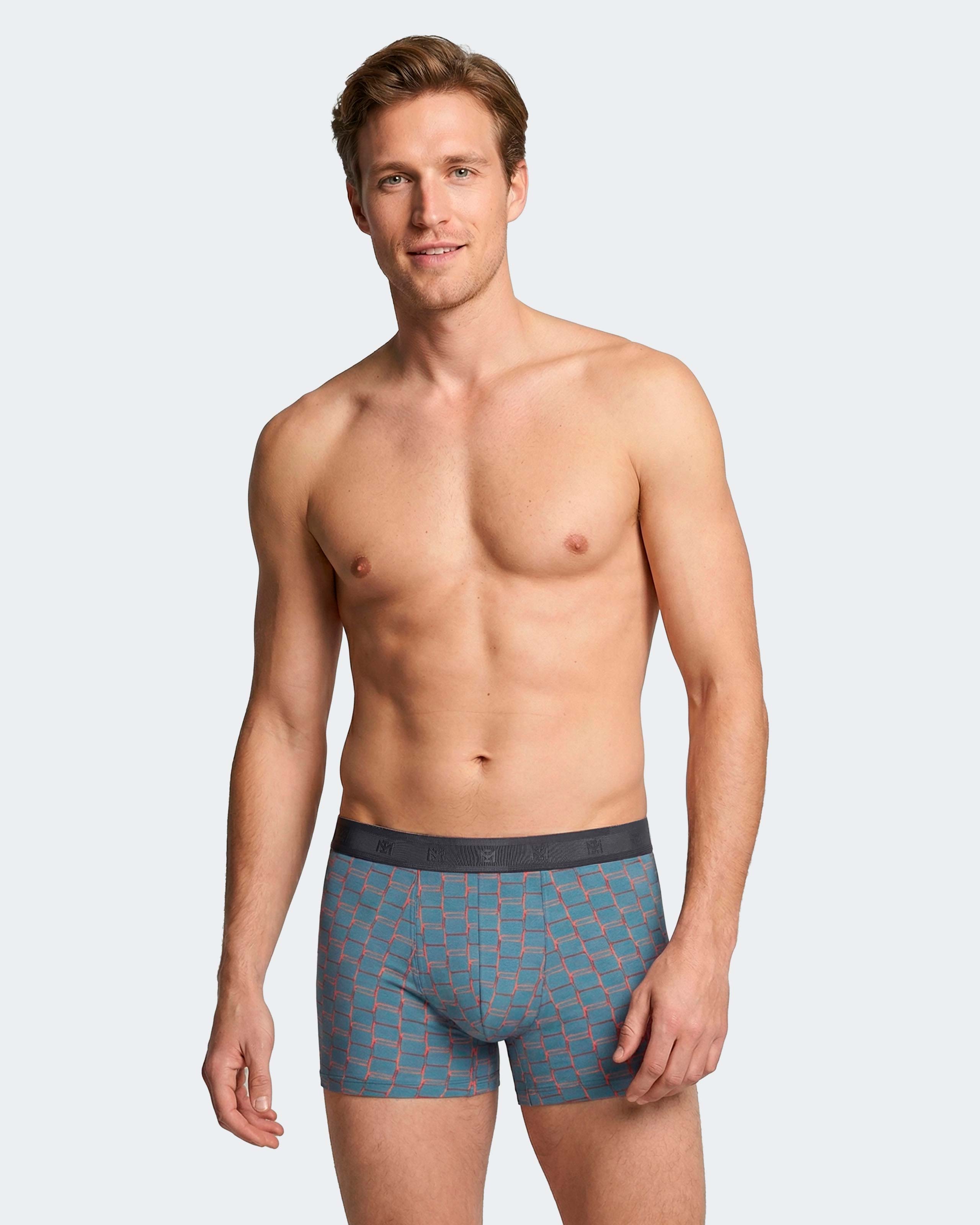 Imagen 2 de Bóxer de hombre en algodón modal - Impetus - Azul Océano Azul Océano