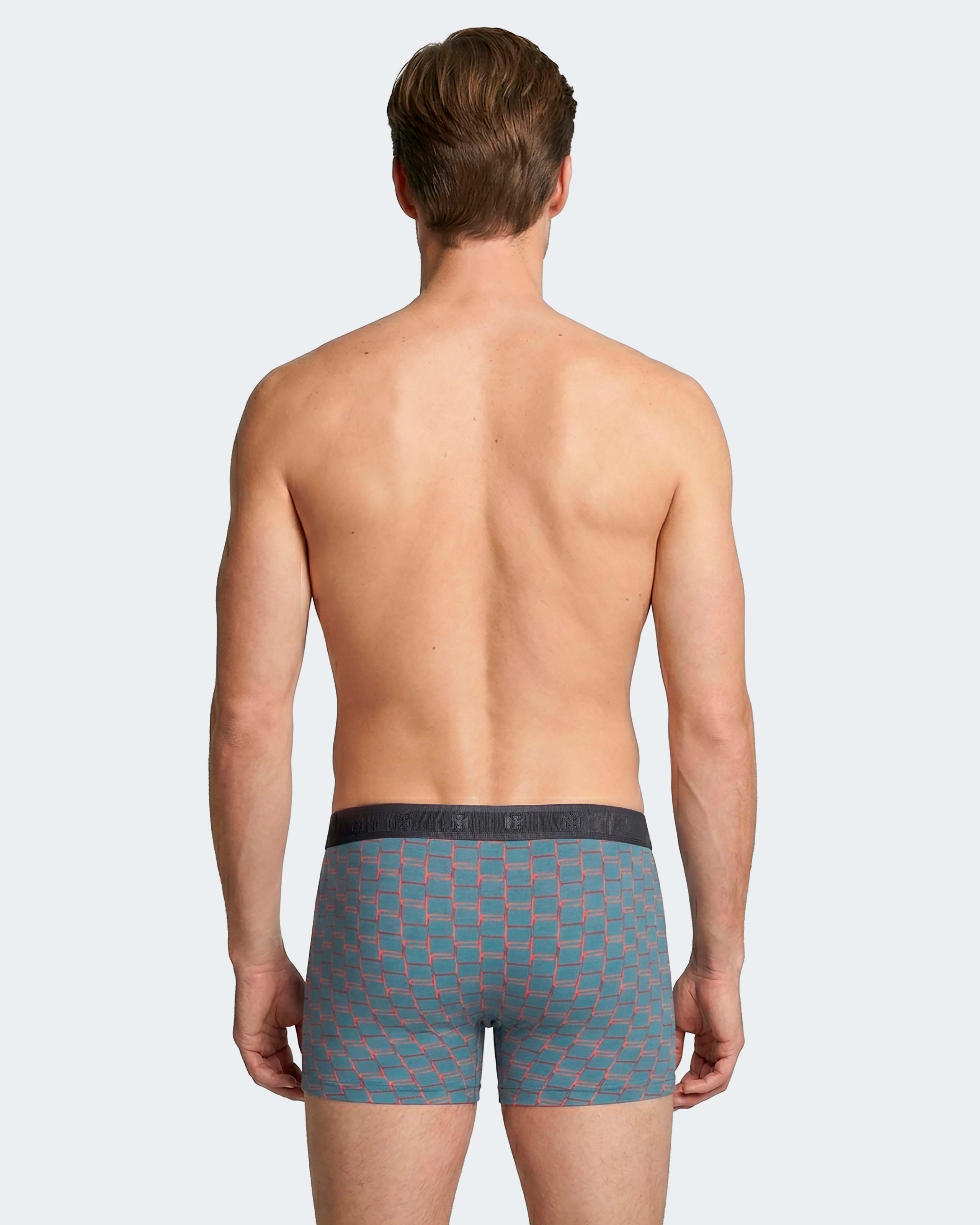 Imagen 3 de Bóxer de hombre en algodón modal - Impetus - Azul Océano Azul Océano