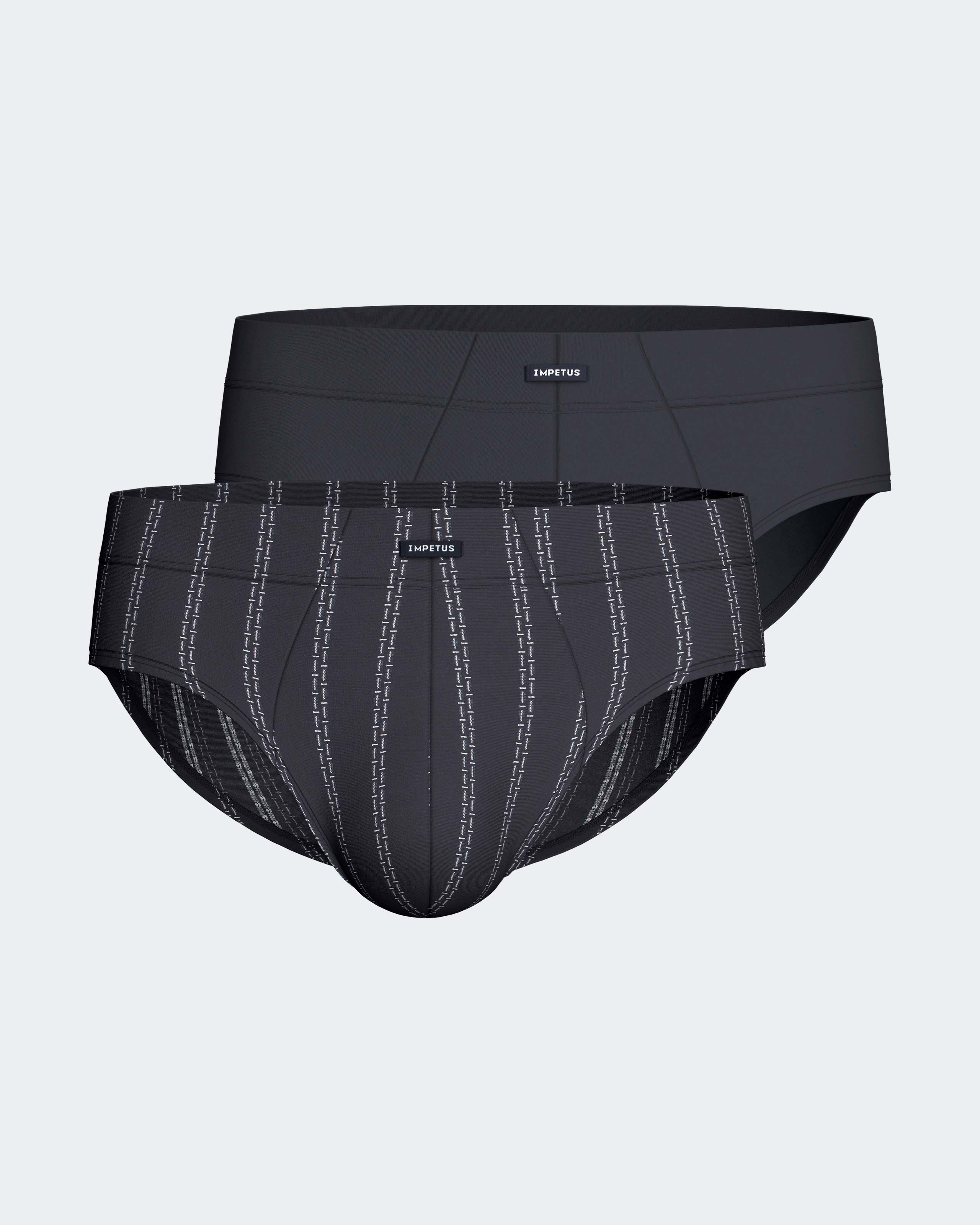Imagen 0 de Pack 2 slips de hombre en algodón Azul marino