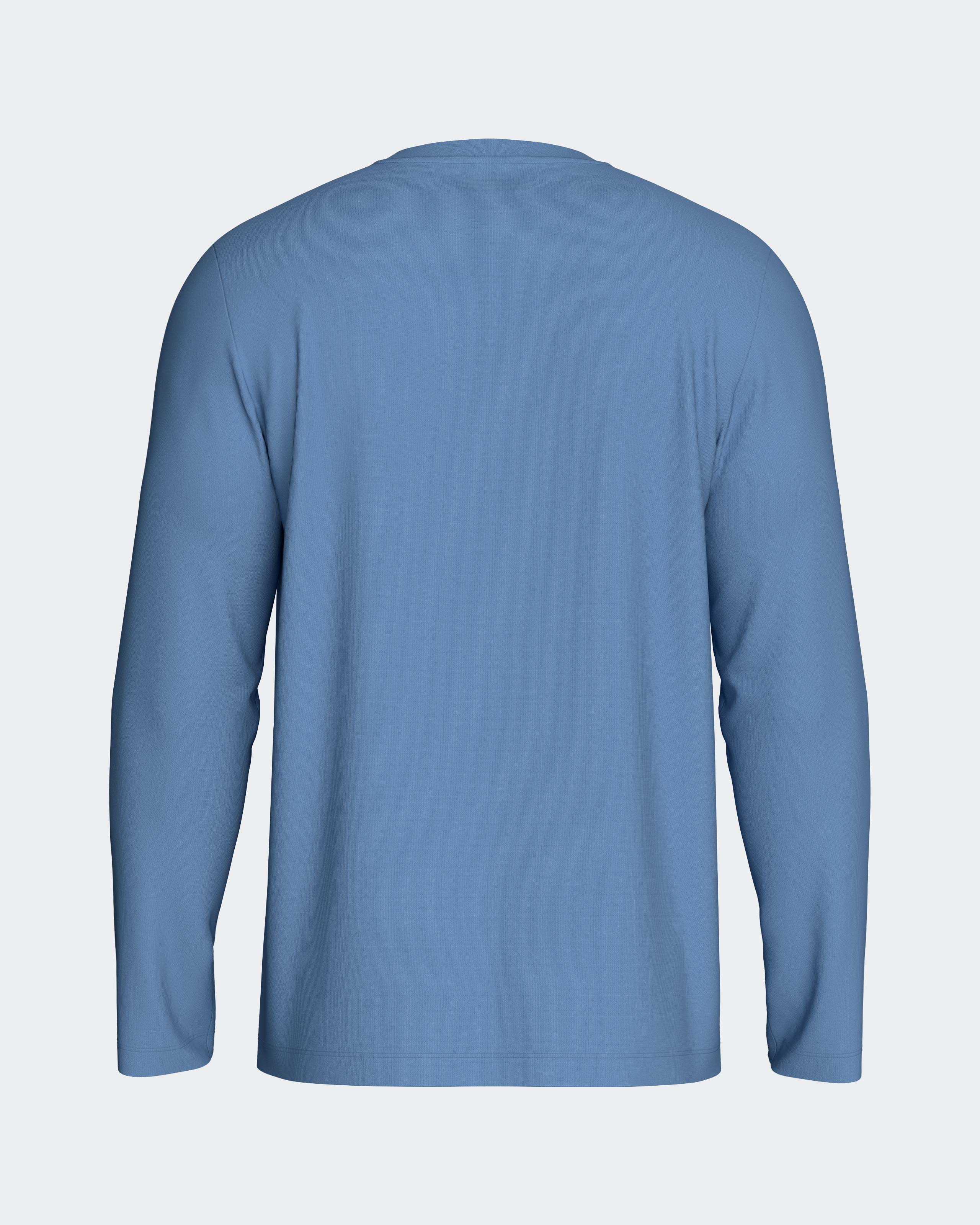 Imagen 5 de Pijama cardado de hombre en modal - Impetus - Azul / Blanco Azul / Blanco