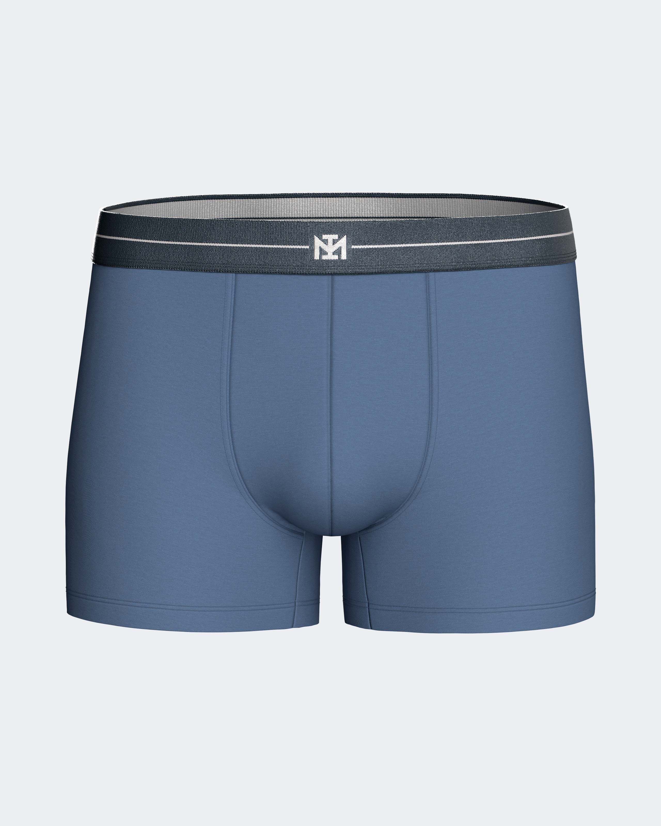 Imagen 8 de Pack 2 boxers de hombre en algodón - Impetus - Azul royal Azul royal