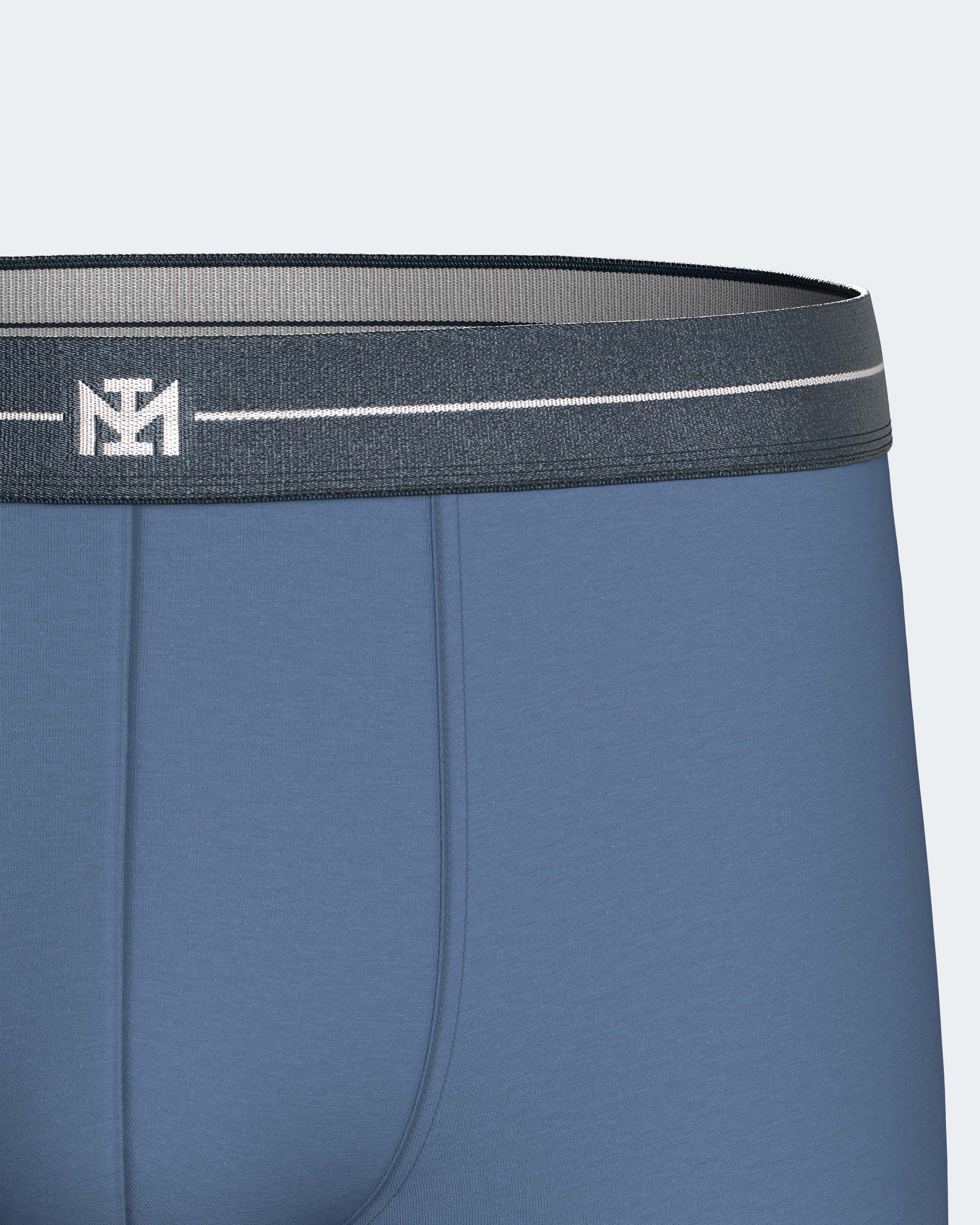 Imagen 9 de Pack 2 boxers de hombre en algodón - Impetus - Azul royal Azul royal