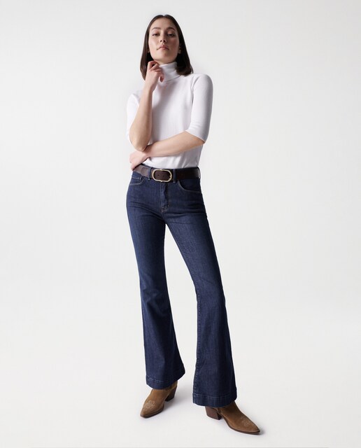 Imagen 0 de Vaquero campana de mujer Faith push in flare