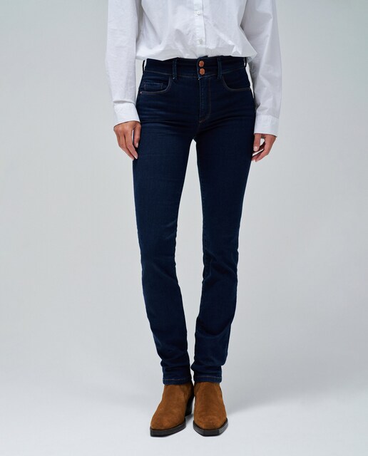 Imagen 0 de Vaquero pitillo de mujer Secret push in slim de tiro medio