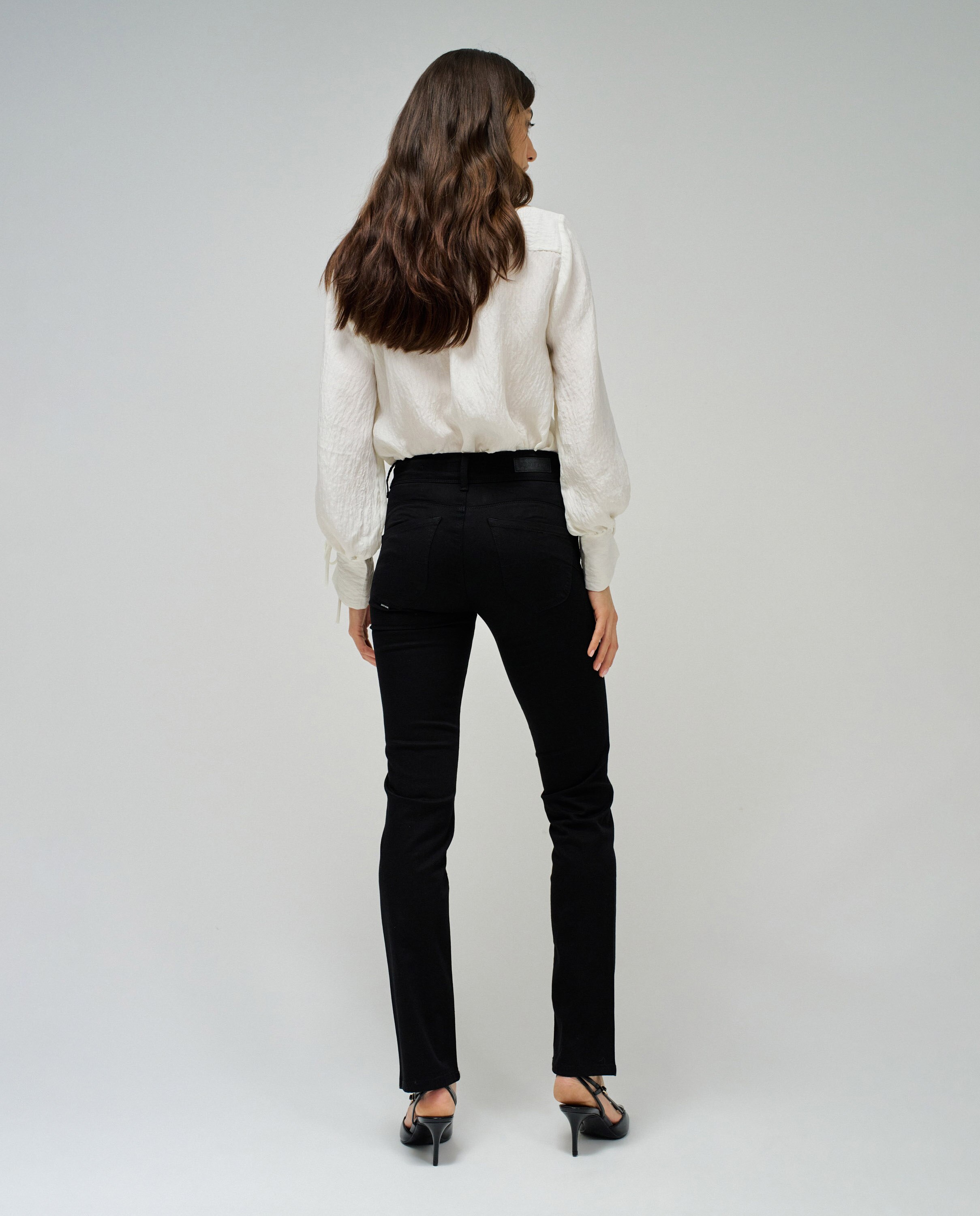 Vaqueros secret push in slim de mujer - Salsa Jeans - Negro Negro-3