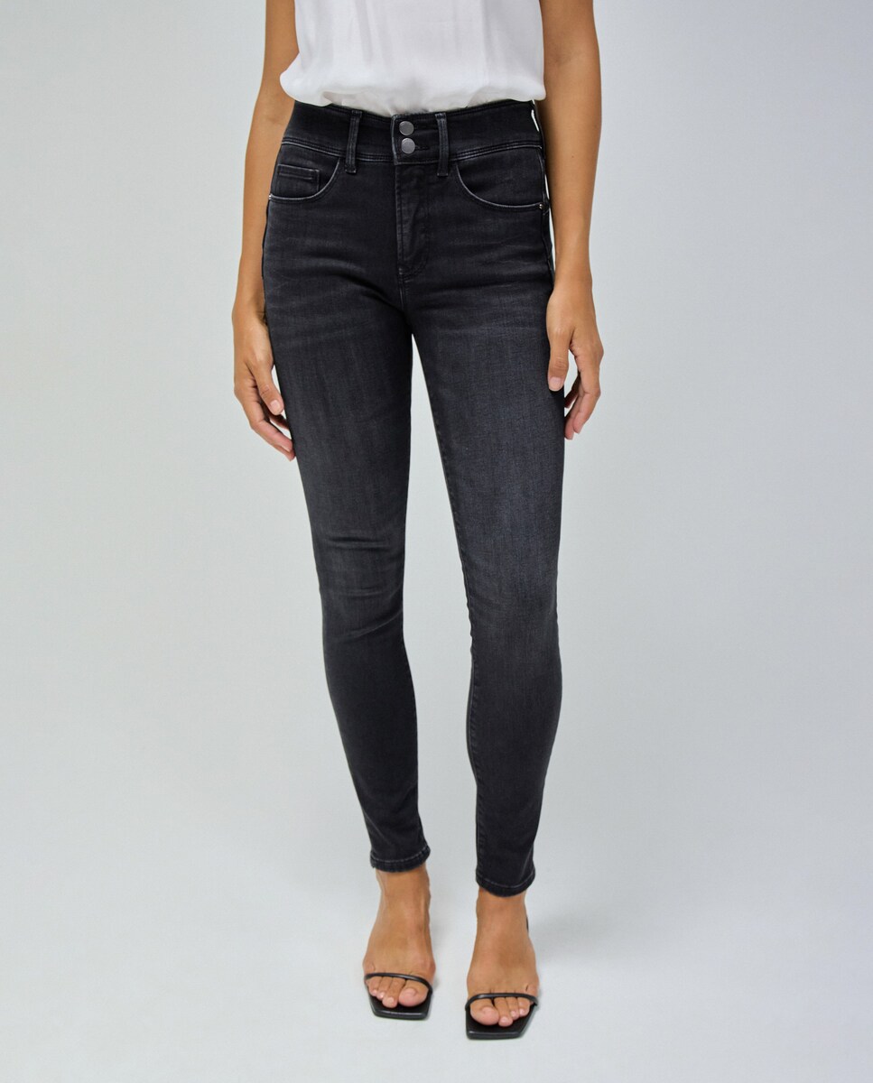 Jeans Salsa Secret Vaqueros Skinny Mujer - Efecto Barriga Plana, 97% Algodón