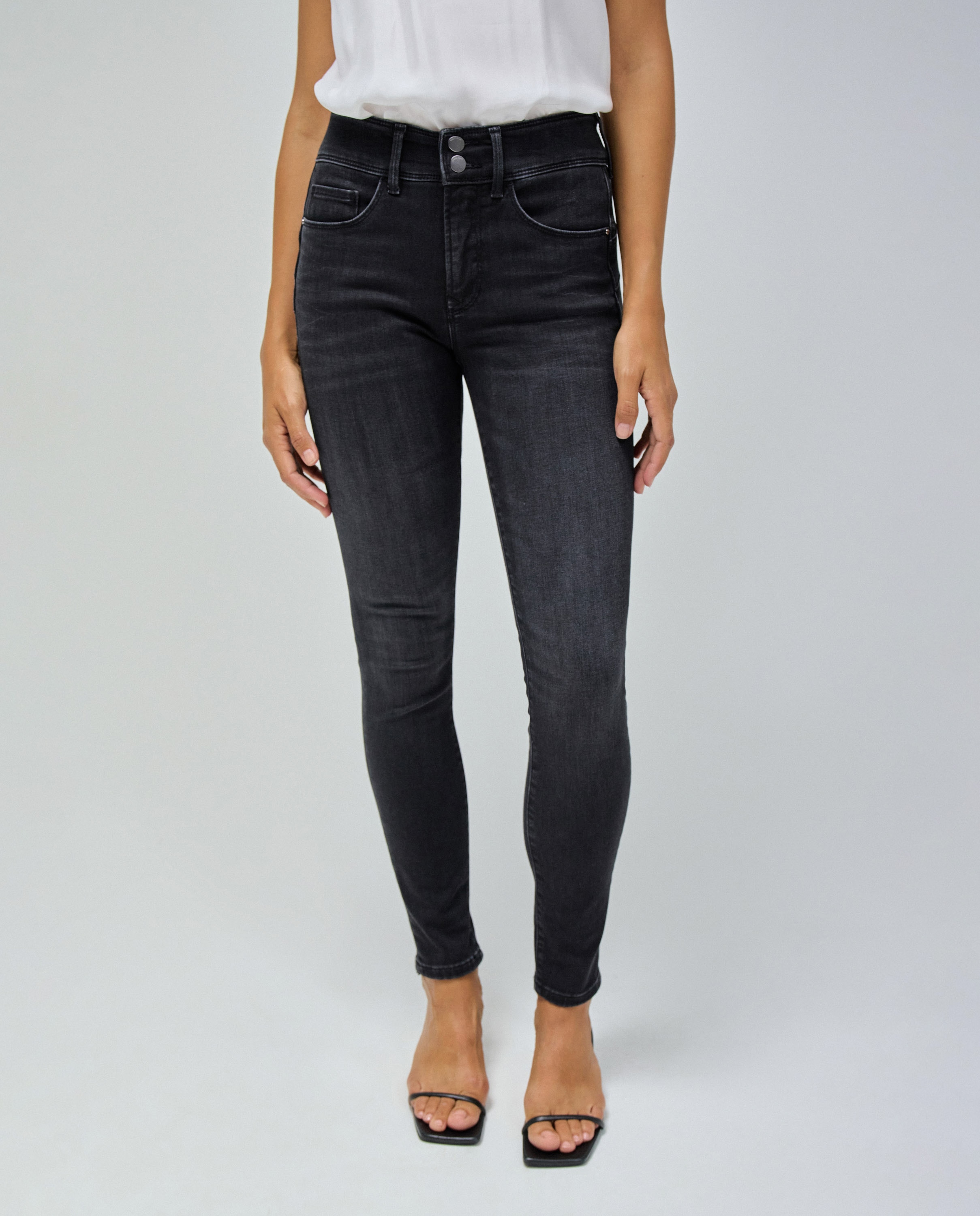 Salsa Jeans - Vaquero pitillo Secret de mujer skinny de tiro alto push in.