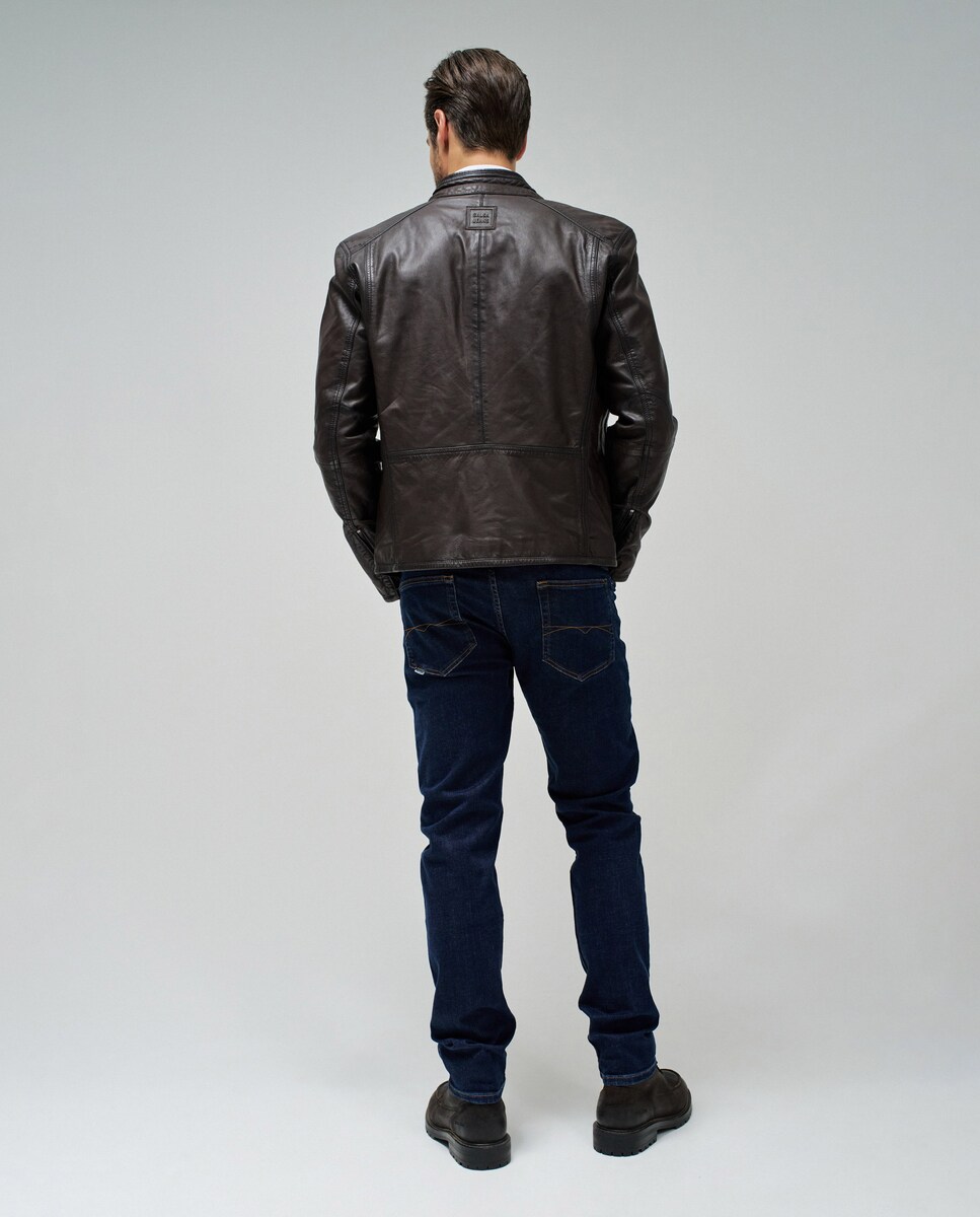 Cazadora Biker Polipiel Cazadora Polipiel El Corte Ingles