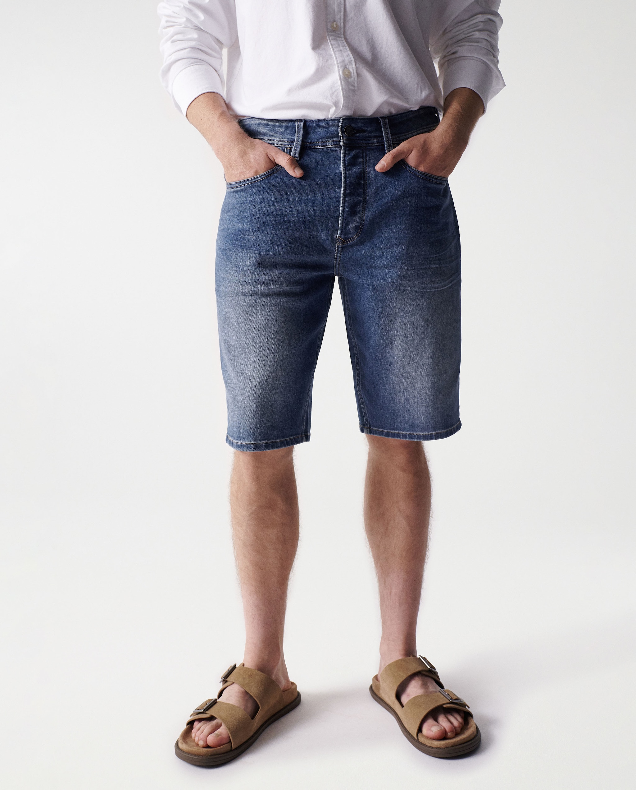 Pantalones vaqueros cortos online hombre el corte ingles