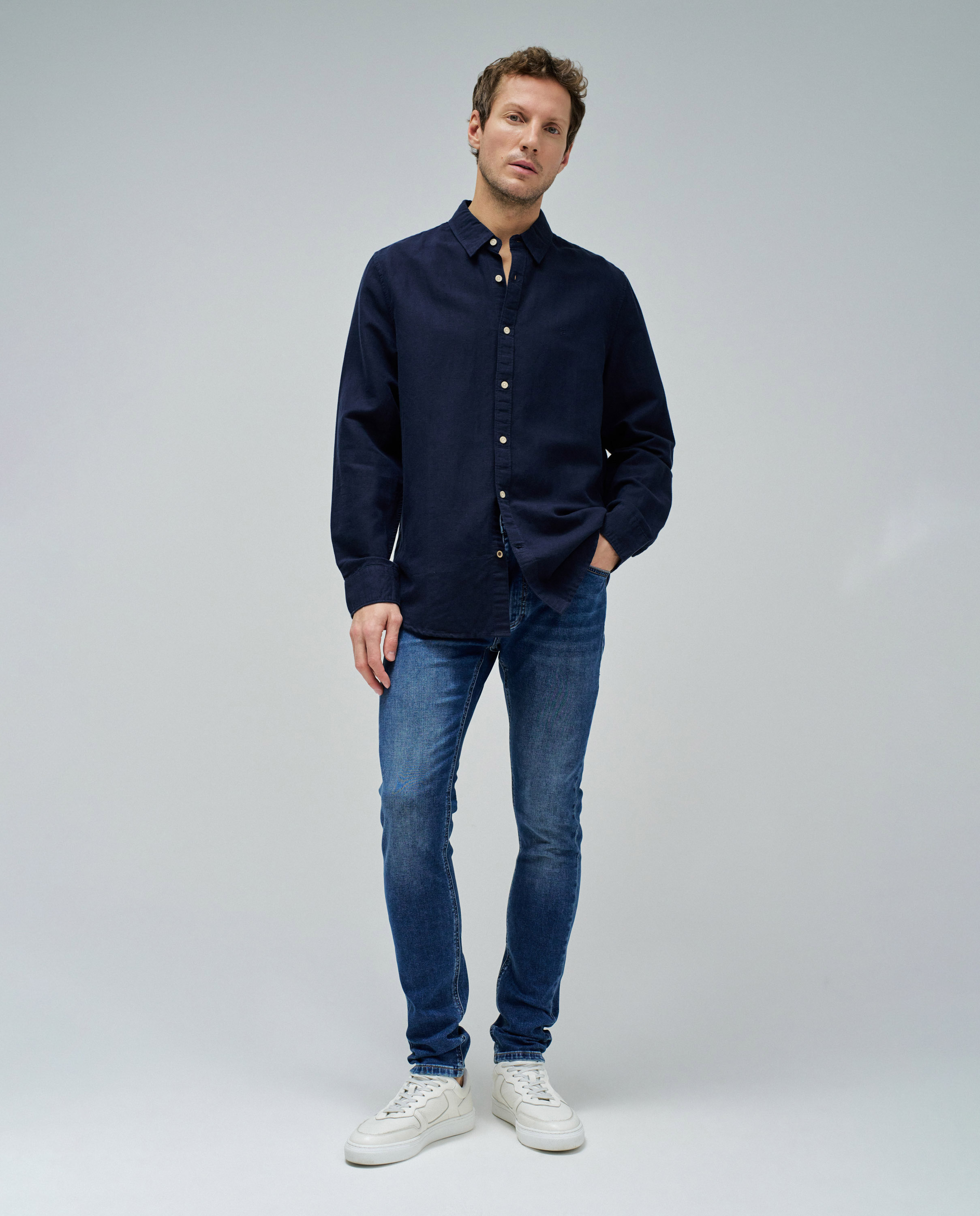 Imagen 0 de Vaqueros skinny fit s-activ de hombre Azul