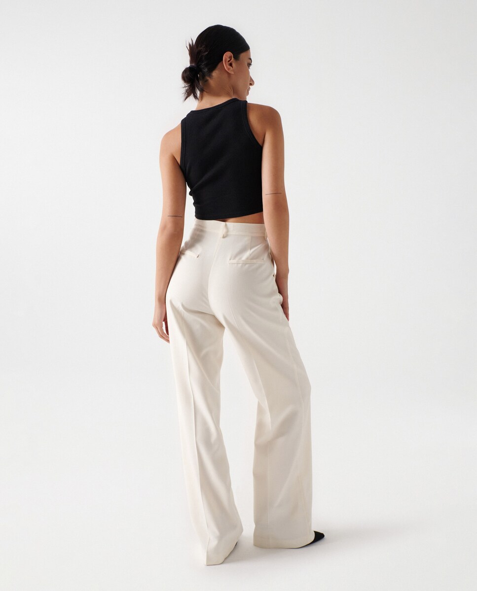 Pantalón ancho de mujer de tiro alto · Salsa Jeans · El Corte Inglés