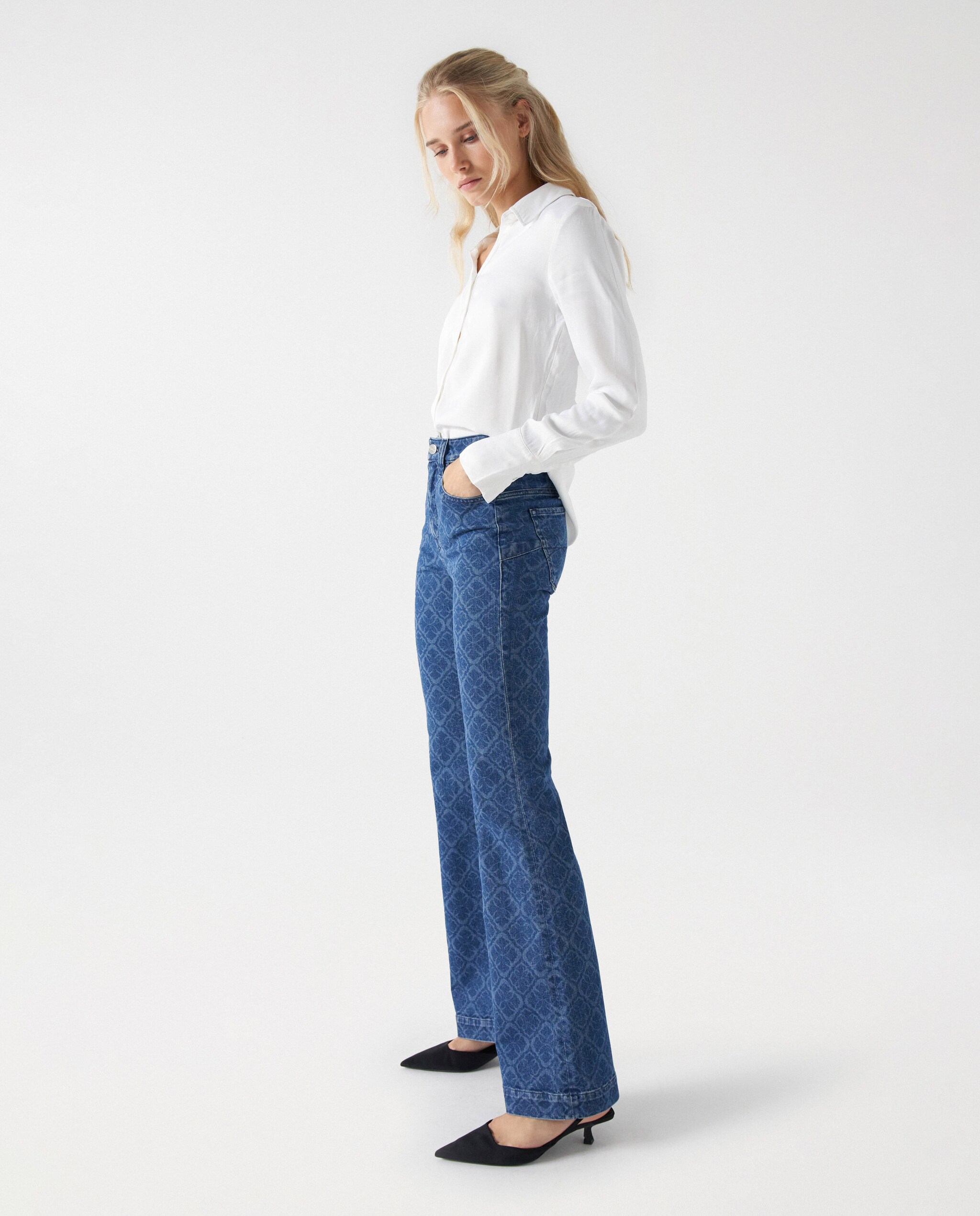 Pantalones vaqueros mujer discount el corte ingles