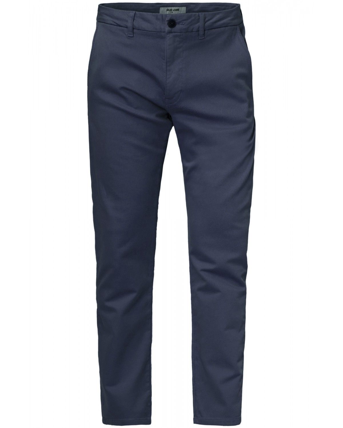 Pantalones chino s-activ de hombre - Salsa Jeans - Azul Azul-6