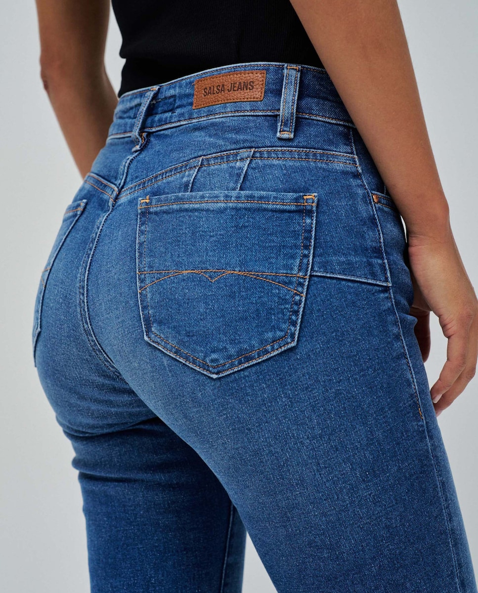 Push Up Tejanos Salsa El Corte Ingles Pantalones Rectos Pantalones