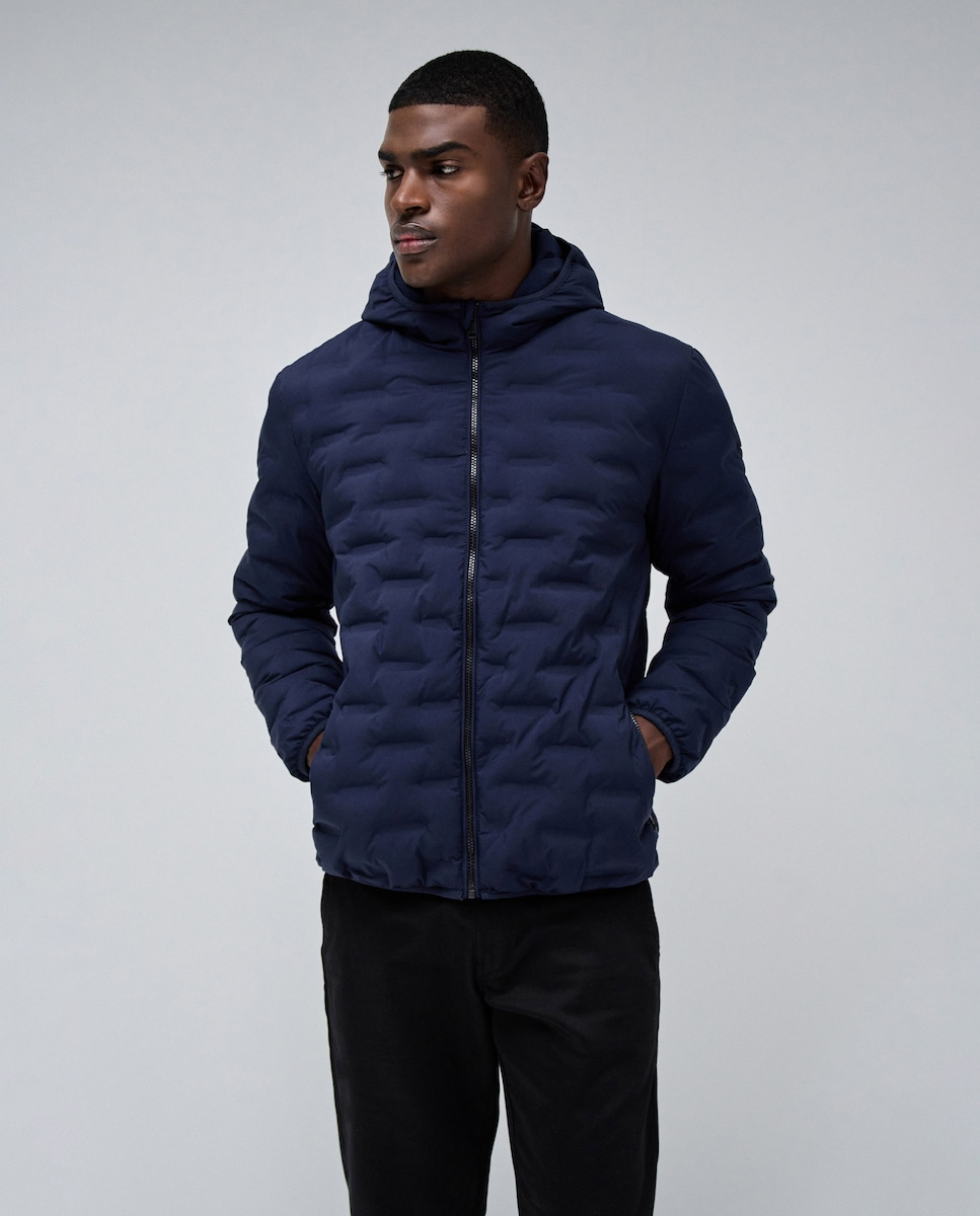 Hood Abrigo Acolchado Scalpers Chaqueta Acolchada Chaqueta