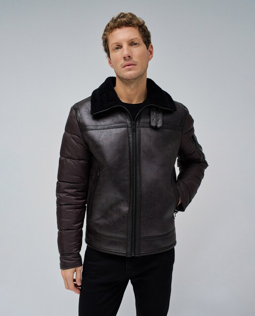 Imagen 0 de Chaqueta de hombre estilo borrego