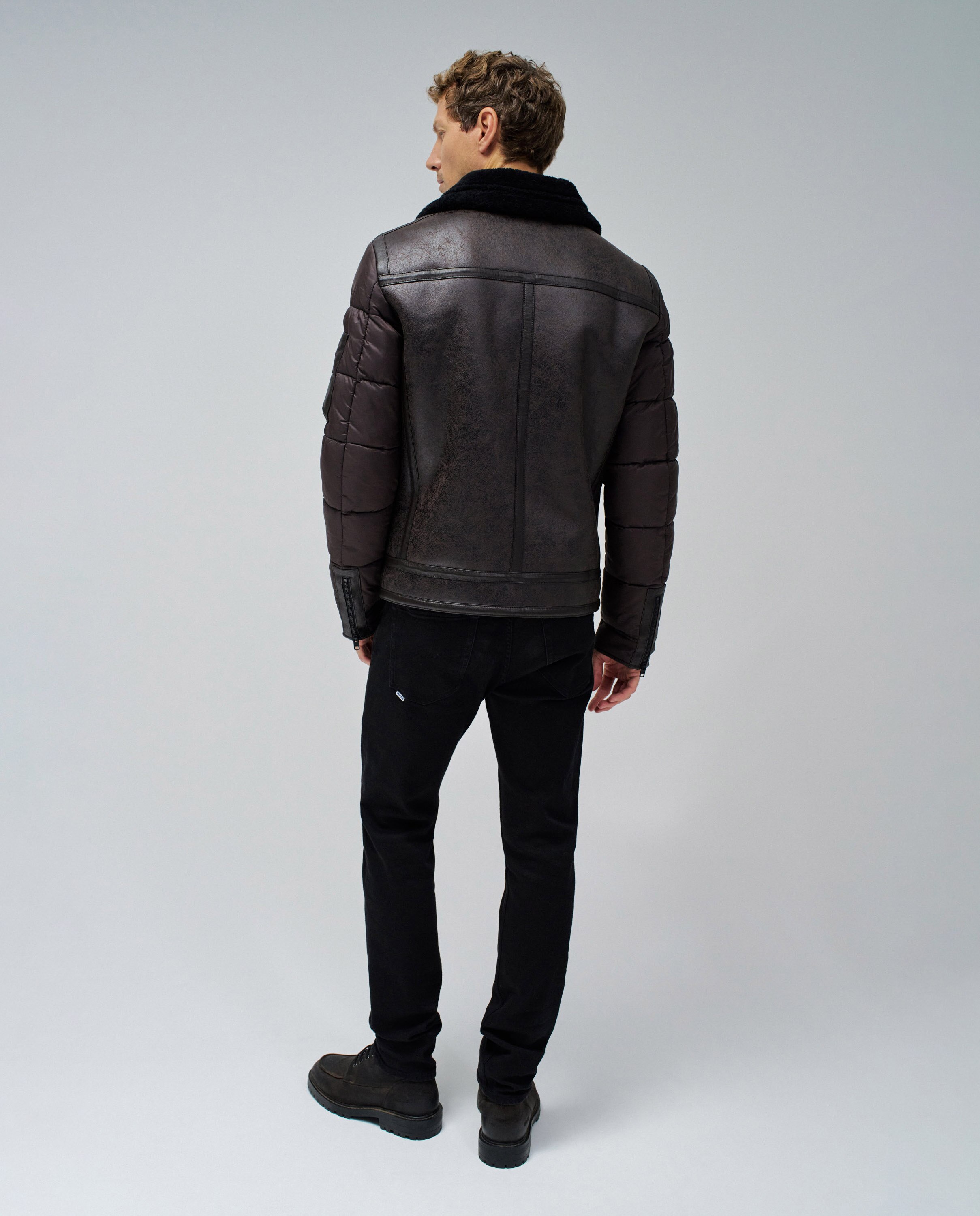 chaqueta borrego hombre el corte inglés