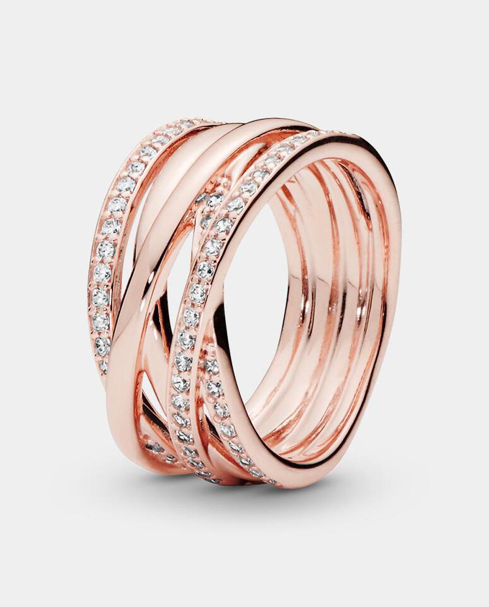 Imagen 0 de Anillo entrelazados Blanco