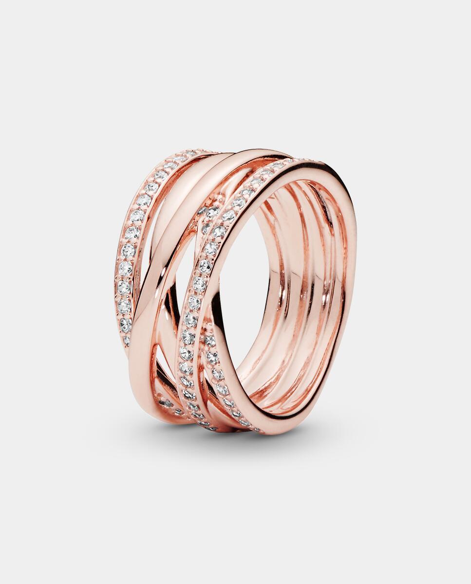 Anillo entrelazados - PANDORA - Blanco Blanco-3