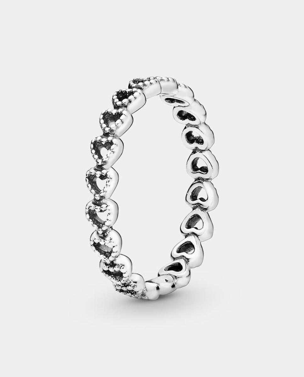 Imagen 0 de Anillo en plata de ley amor entrelazado Plata