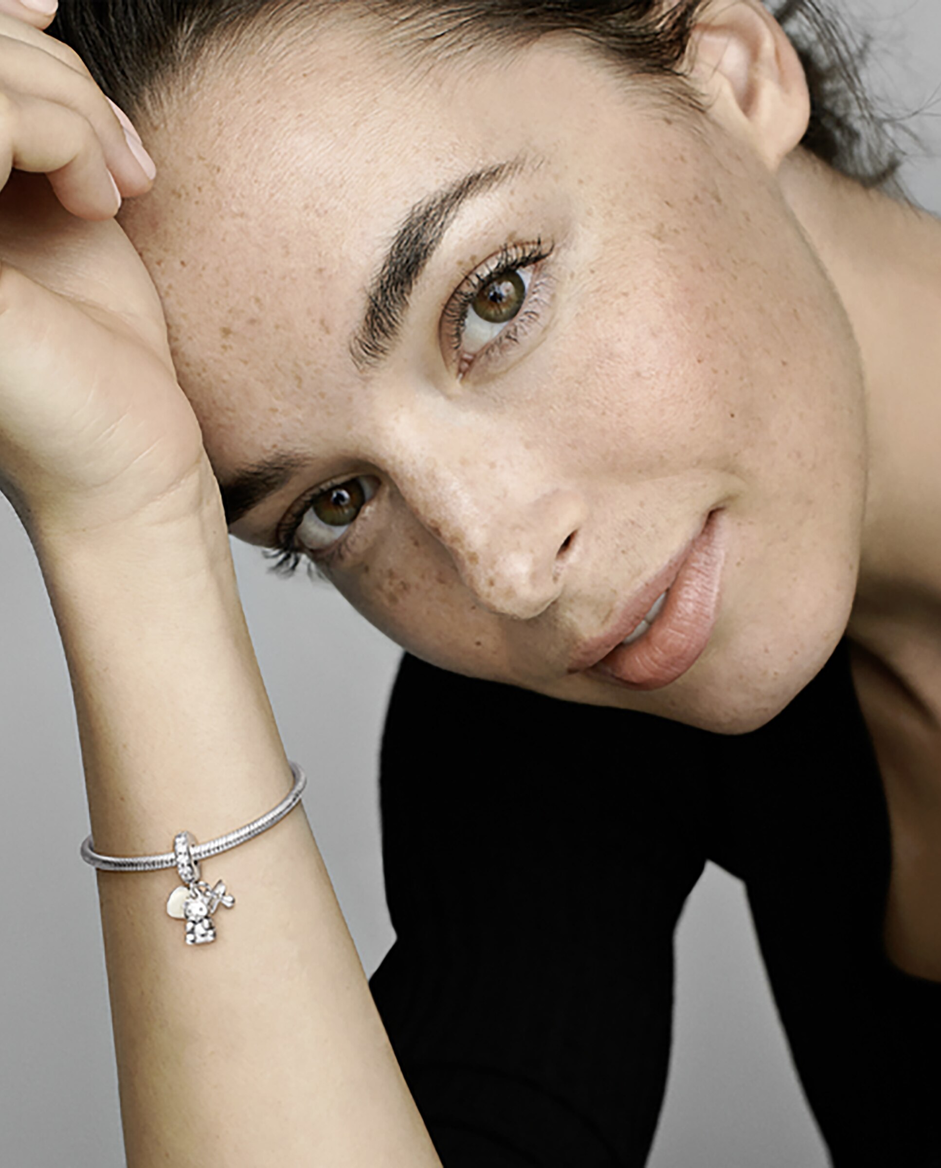 Charm colgante tesoros de bebé - PANDORA - Plata Plata-3