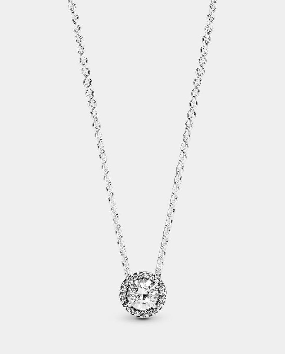 Imagen 0 de Collar en plata de ley elegancia clásica Blanco