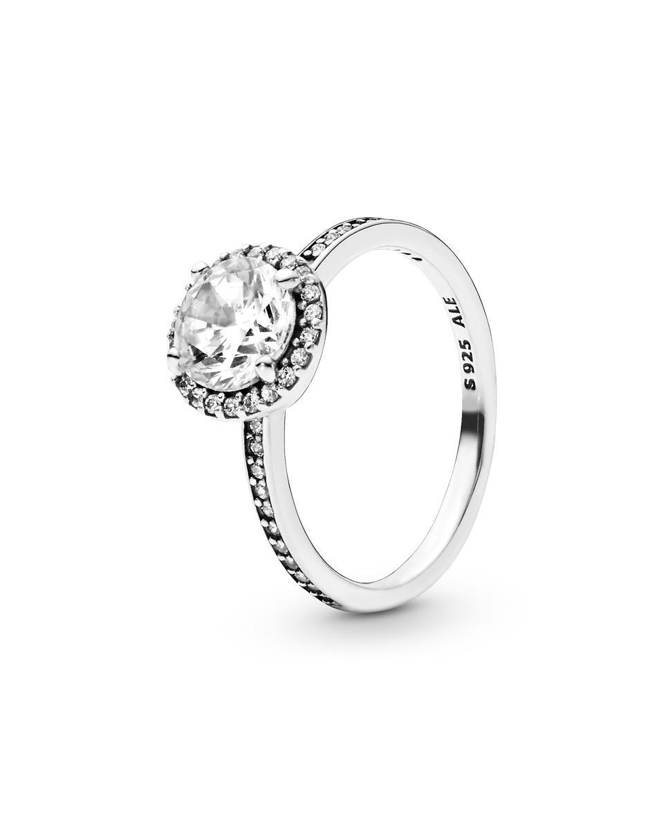 Pandora Anillo En Plata Con Cristales Timeless Mujer - El Palacio De Hierro