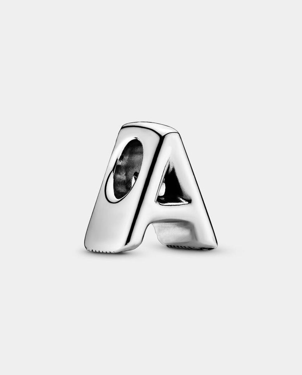Imagen 0 de Charm en plata de ley letra a Plata