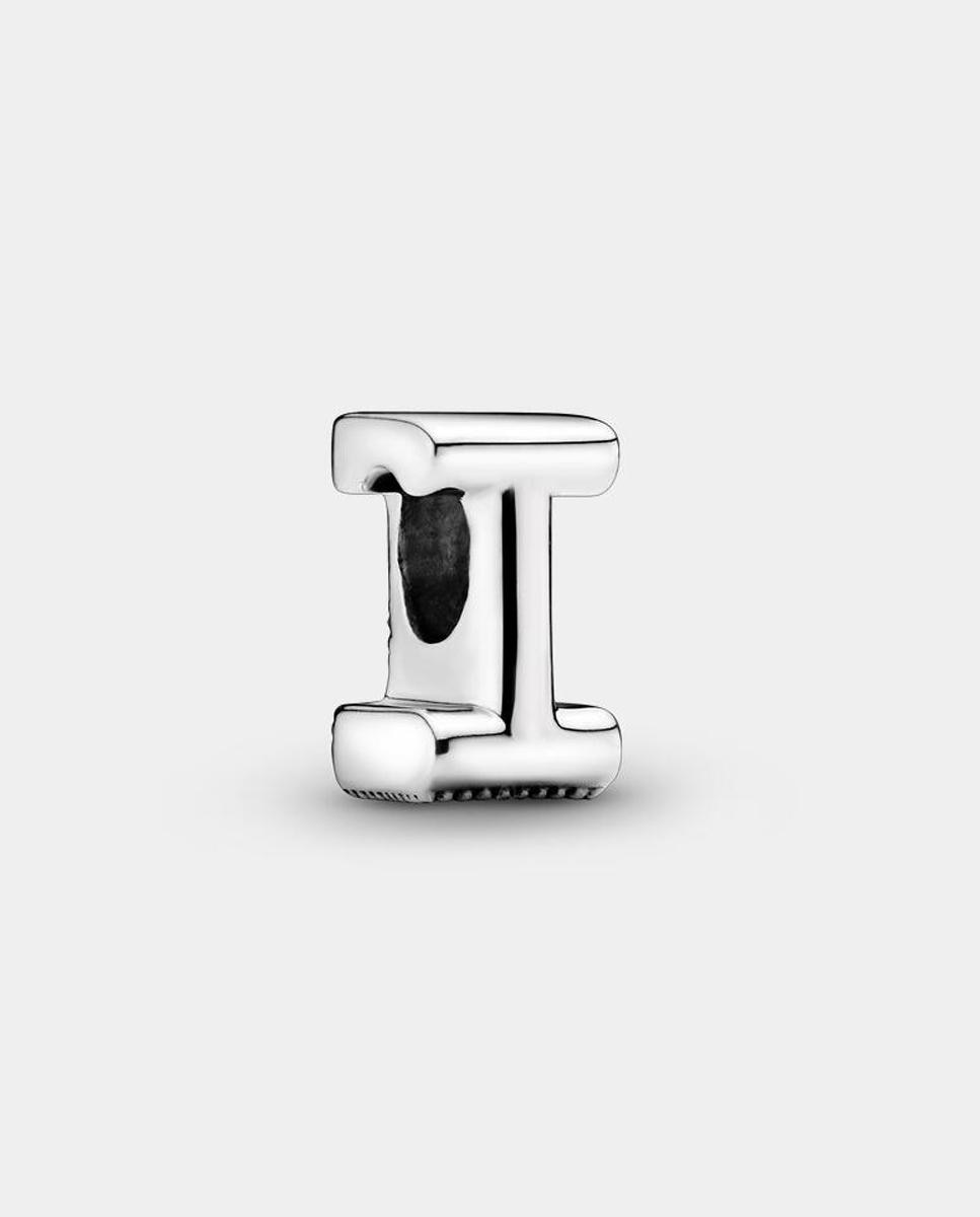 Charm en plata de ley letra i - PANDORA - Plata Plata-1
