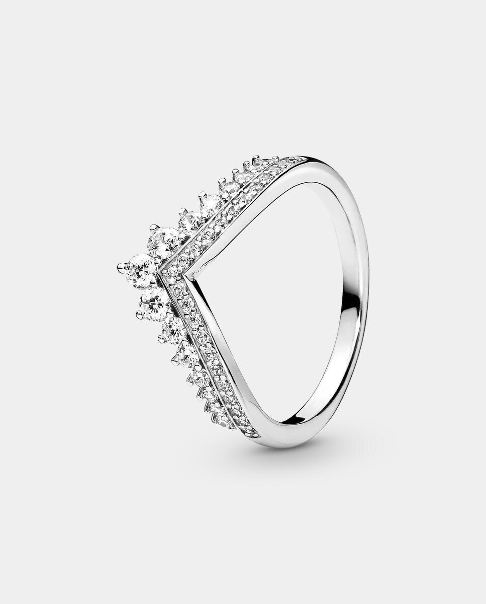 Anillo en plata de ley Deseo de la Princesa - PANDORA - Blanco Blanco-4