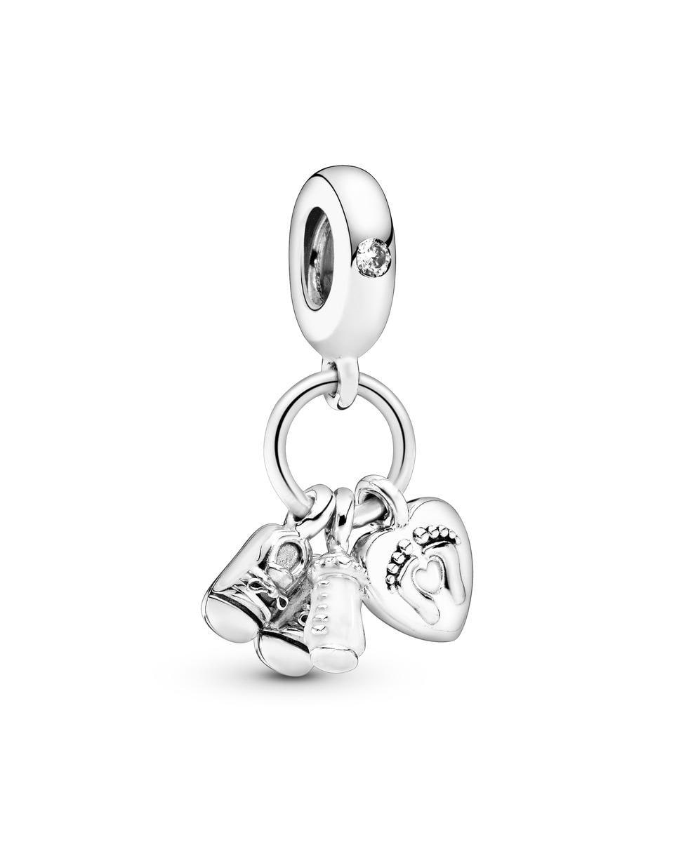 Charm colgante en plata de ley Mi Bebé · PANDORA · El Corte Inglés