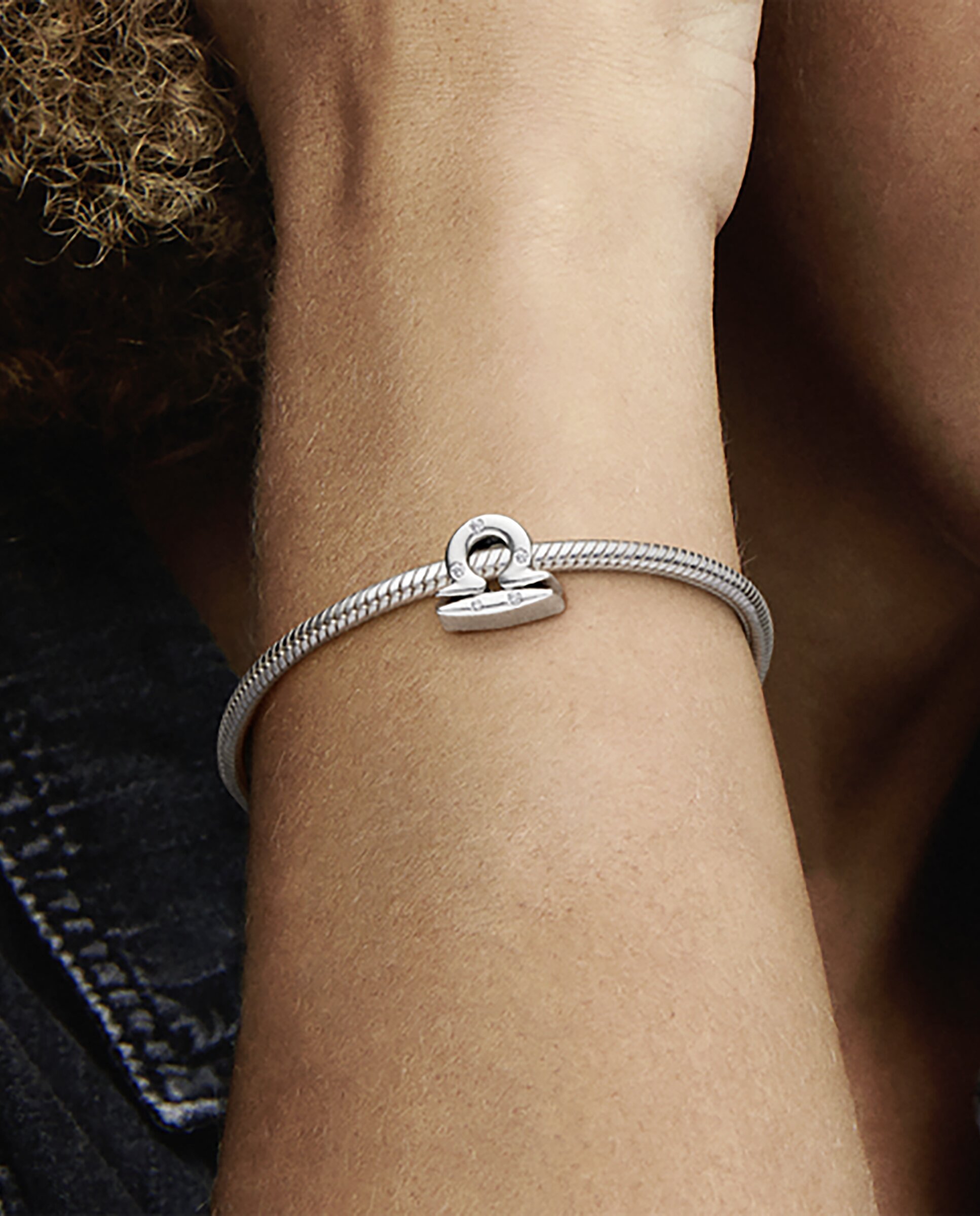 Charm Zodiaco Libra Brillante - PANDORA - Blanco Blanco-4