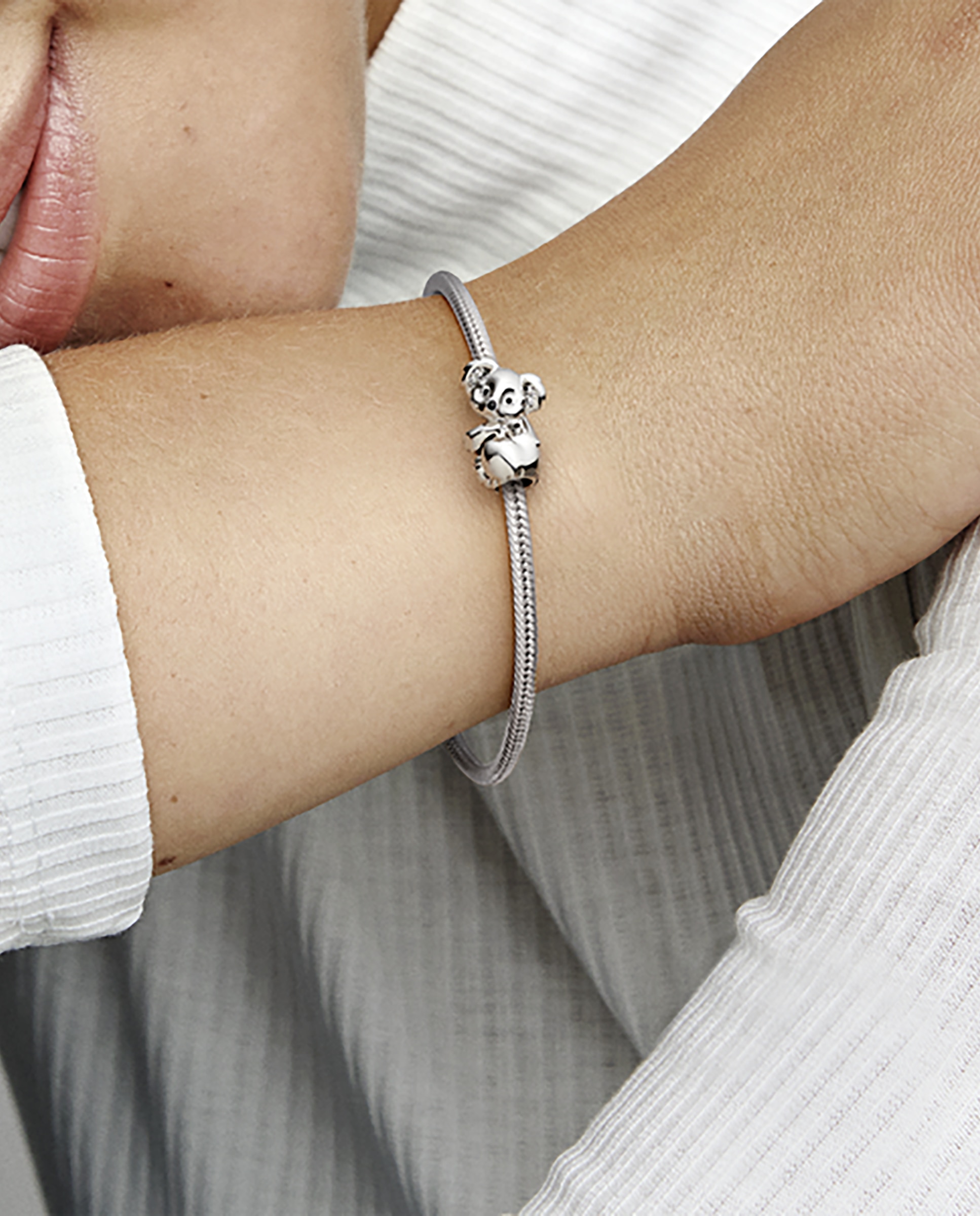 Charm Koala - PANDORA - Blanco Blanco-3