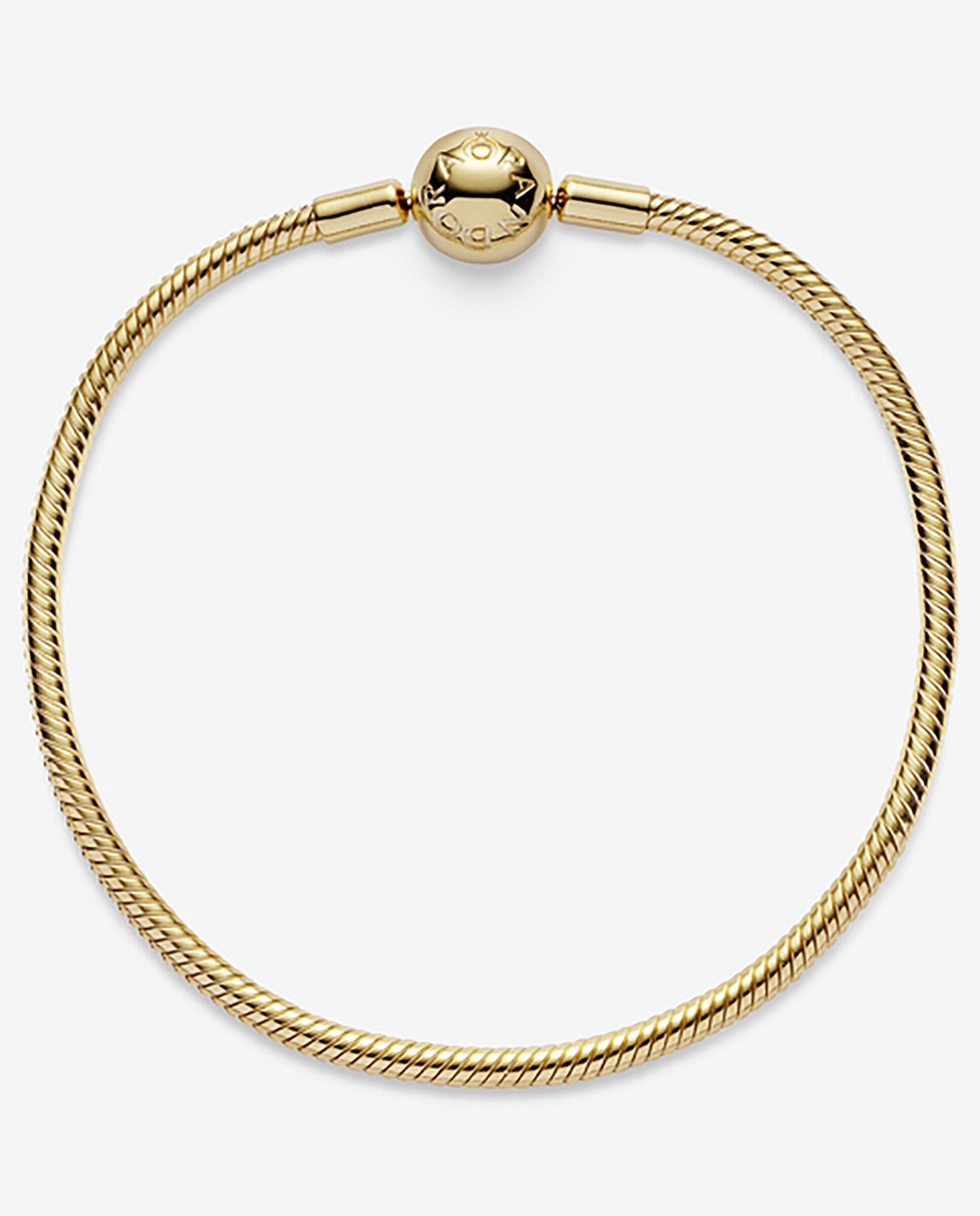 Imagen 2 de Pulsera Diseño Cadena de Serpiente de Pandora Moments - Dorado Dorado