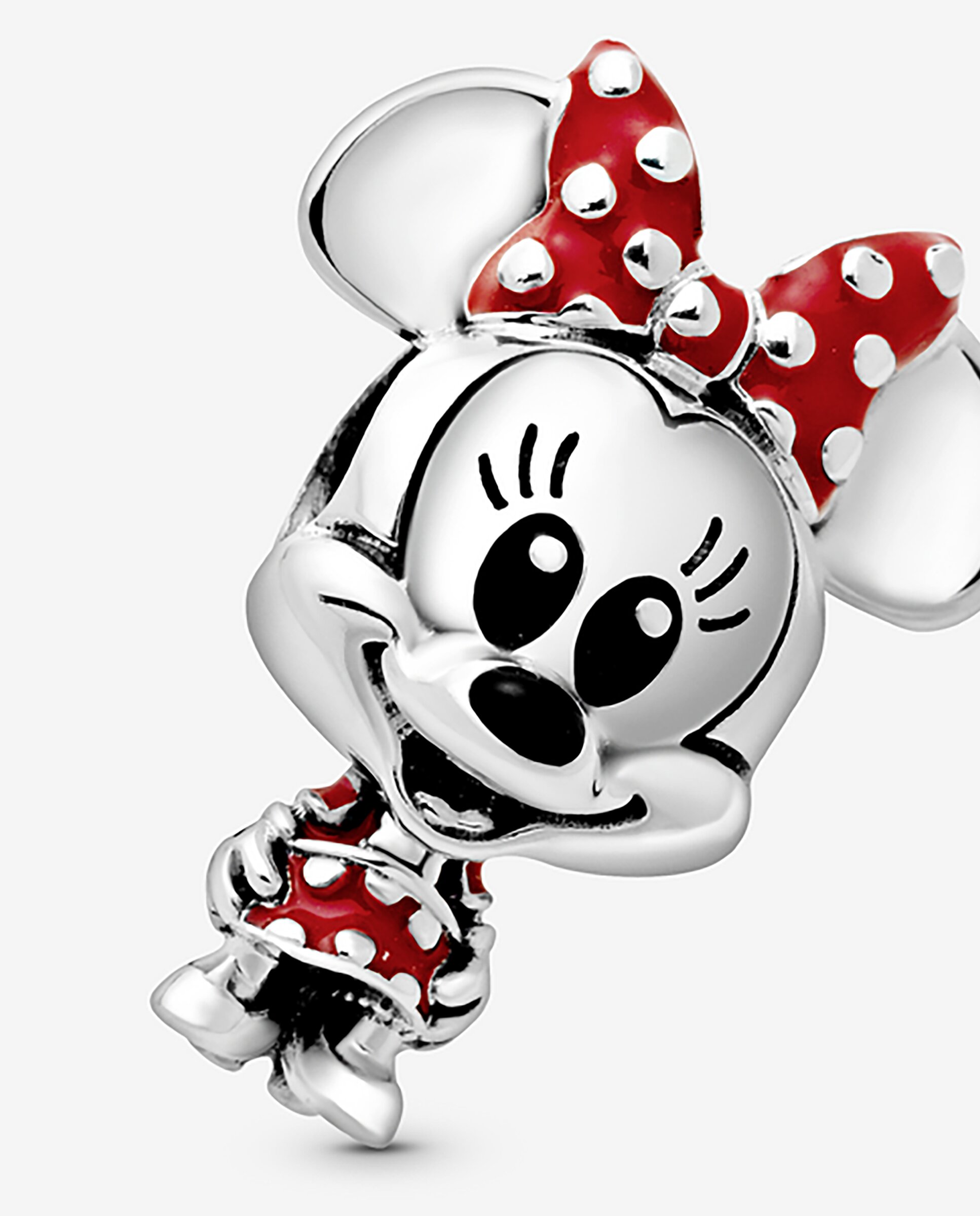 Charm minnie mouse con vestido y lazo de lunares de disney - Multicolor Multicolor-2