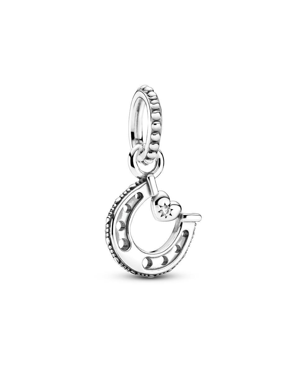 Imagen 0 de Charm colgante herradura de la buena suerte Blanco
