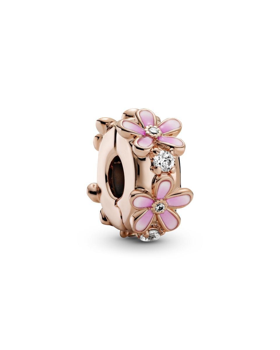 Clip Separador Margarita - PANDORA - Rosa Rosa-1