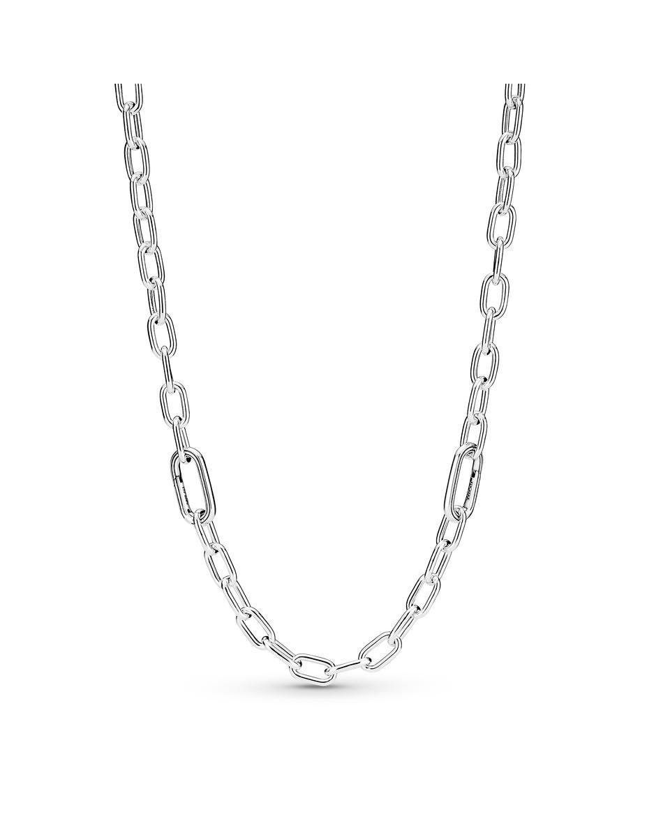 Collar de eslabones link pequeños pandora me - Plata Plata-1
