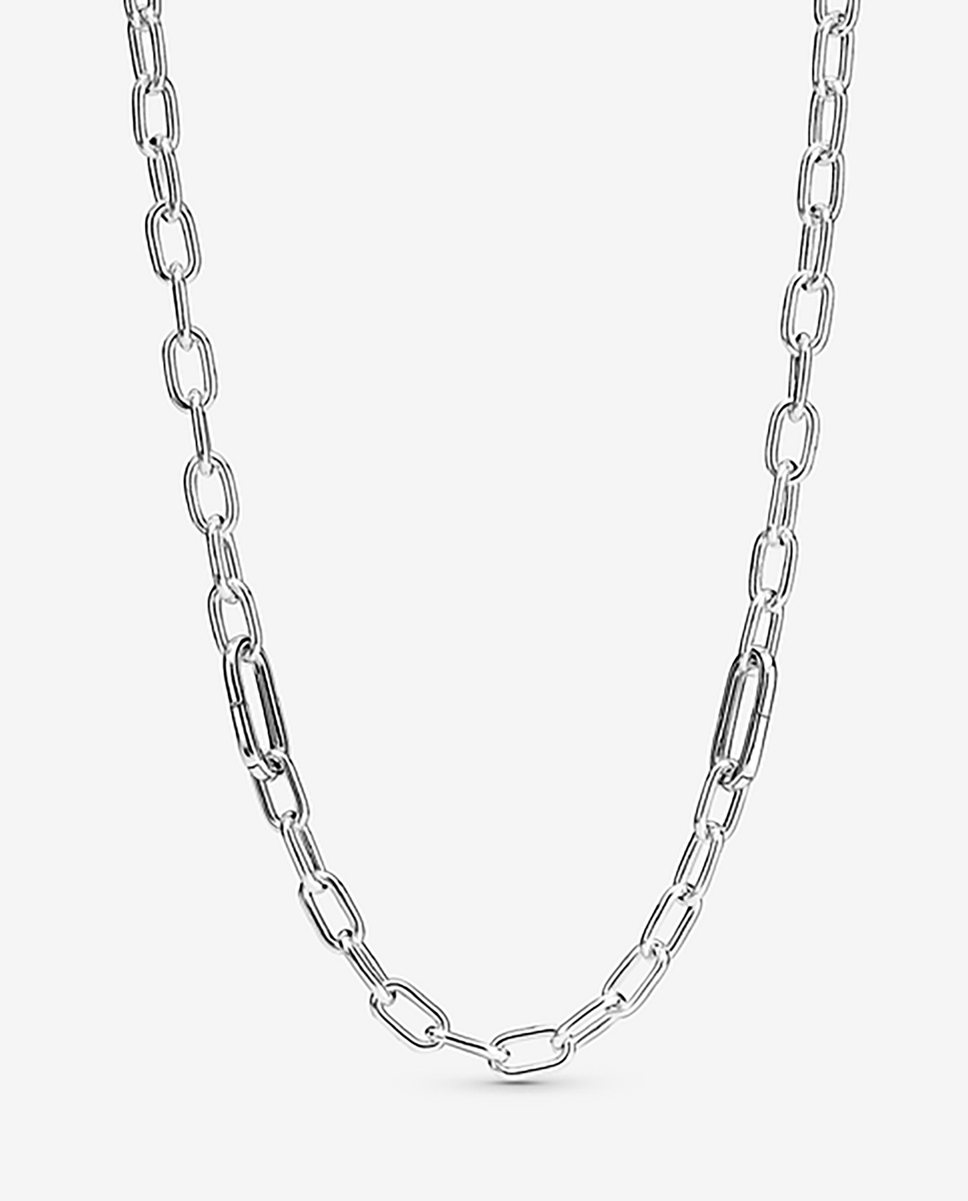 Collar de eslabones link pequeños pandora me - Plata Plata-2