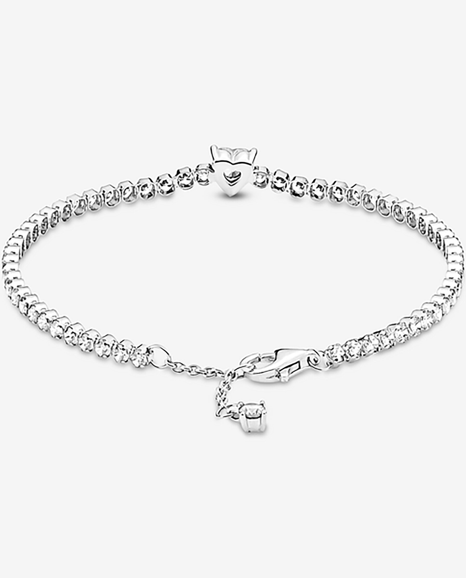 Imagen 2 de Pulsera corazón brillante - PANDORA - Blanco Blanco