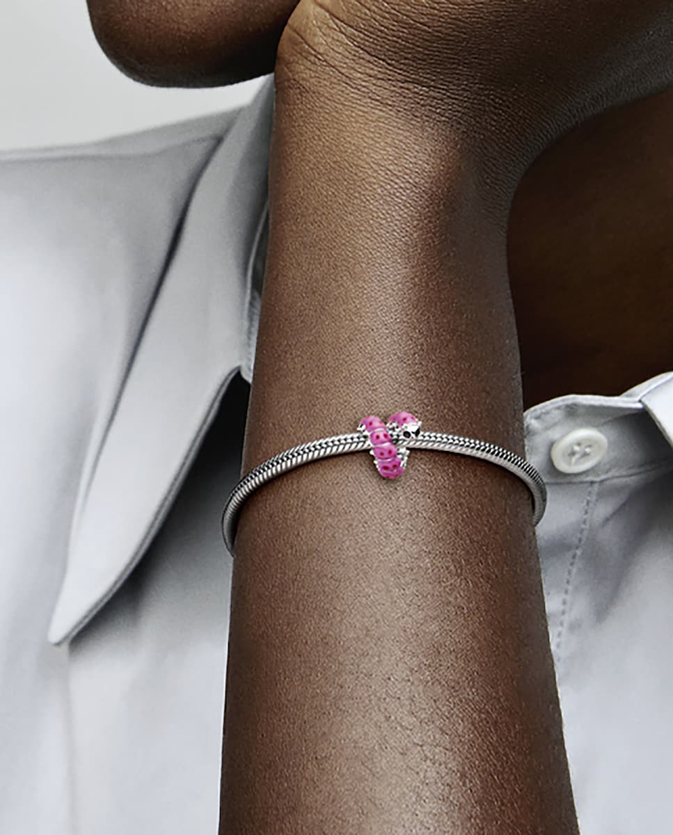 Charm Oruga Rizada Rosa-3