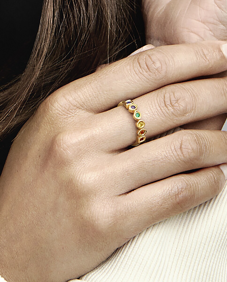 Anillo Gemas del Infinito de Los Vengadores de Marvel 12/52 Multicolor