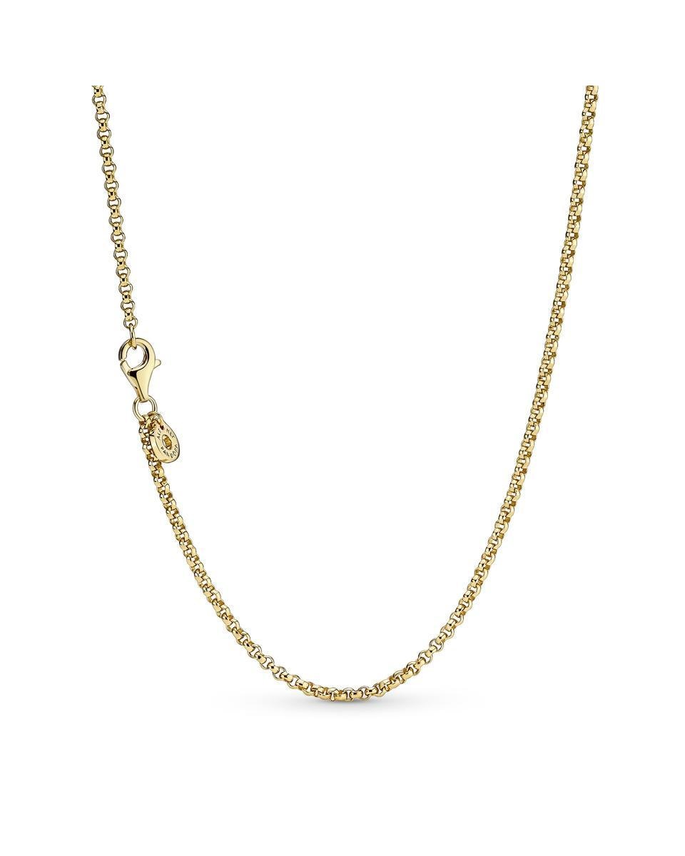 Collar de cadena - PANDORA - Oro Oro-1