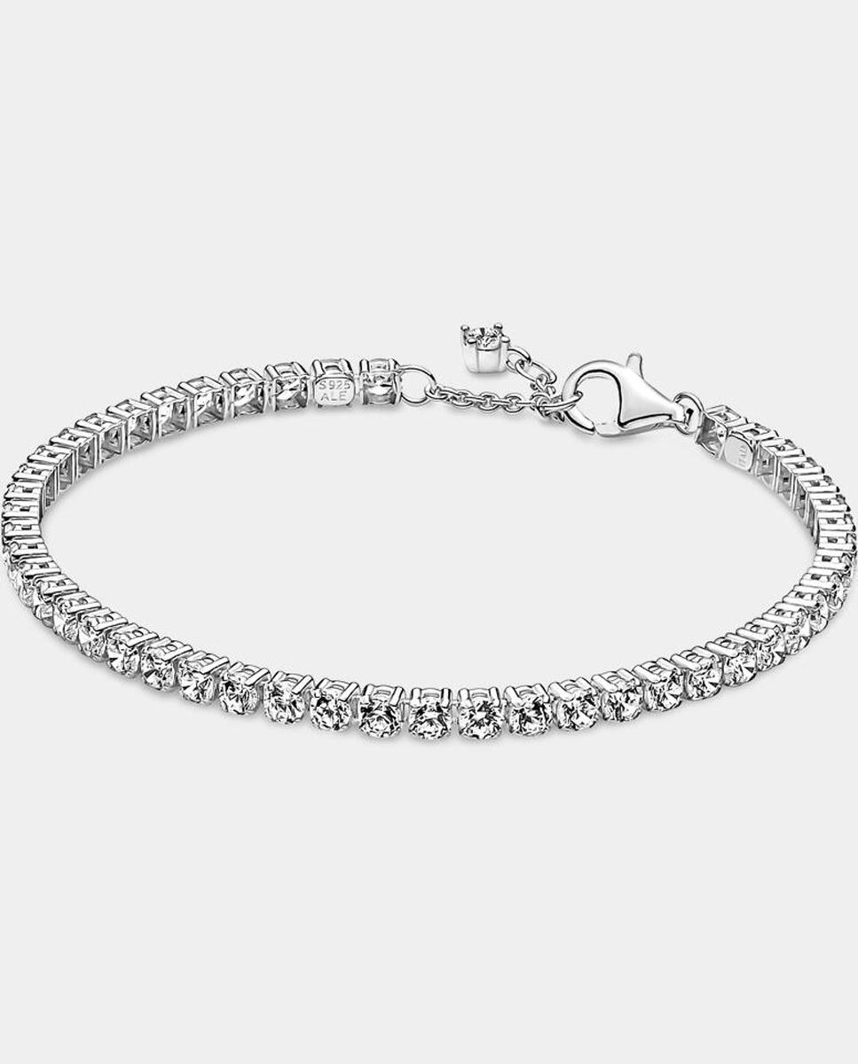 Imagen 1 de Pulsera tennis brillante Blanco