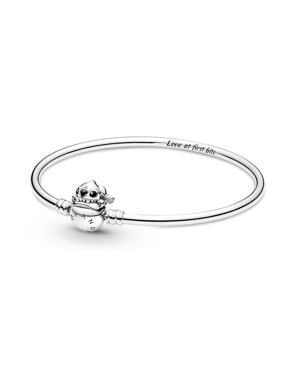 Pulsera rígida pandora moments cierre mordisco stitch de disney - Multicolor Multicolor-1